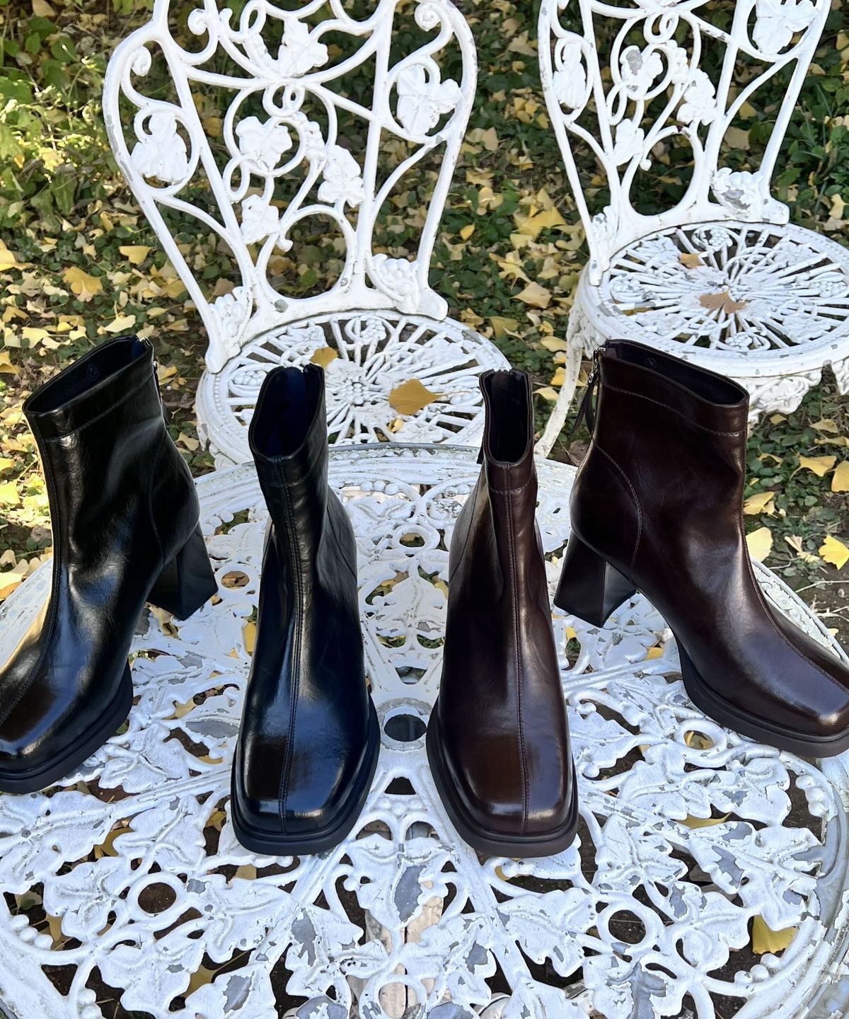 스퍼(SPUR) Mily Minimal Ankle Boot 앵클부츠 8CM -VA9051 (2color)