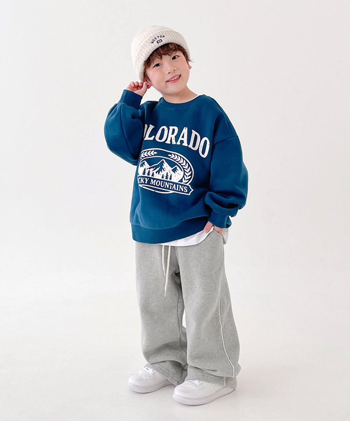 베리클로젯(BERRYCLOSET) [양기모] 콜로라도 시티 맨투맨