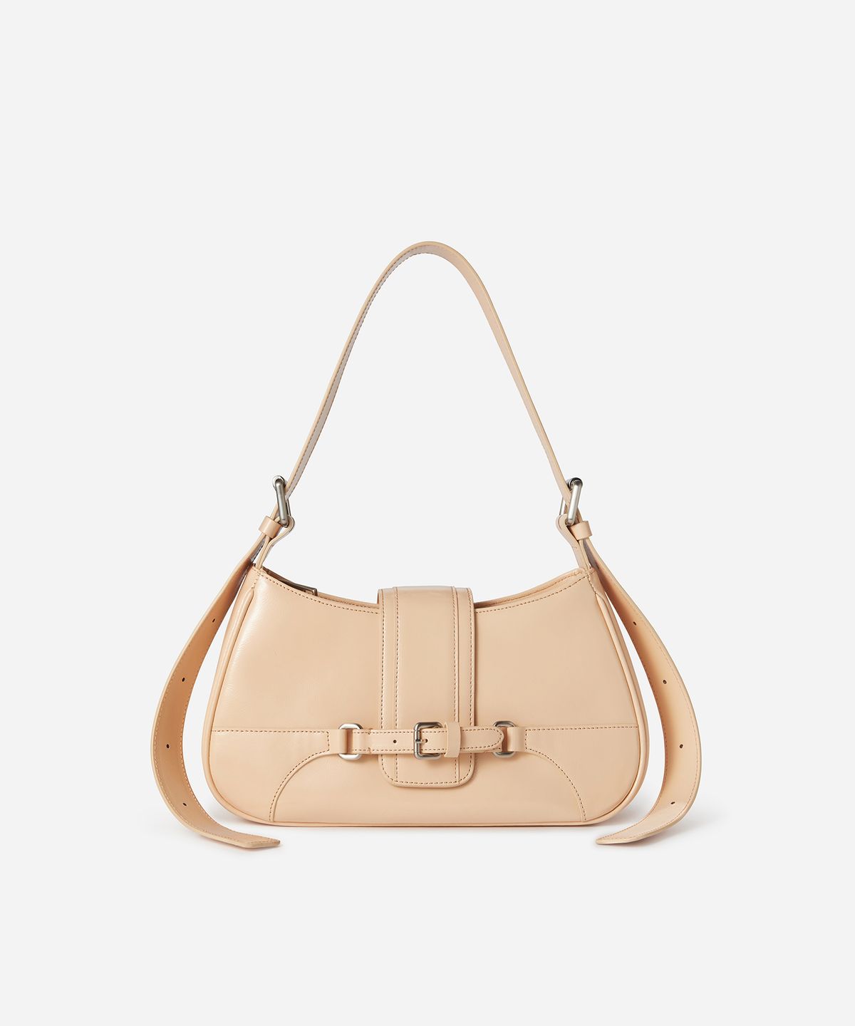 투포식스(TWOFOURSIX) BELTED HOBO BAG - PEACH 벨티드 호보백 숄더백