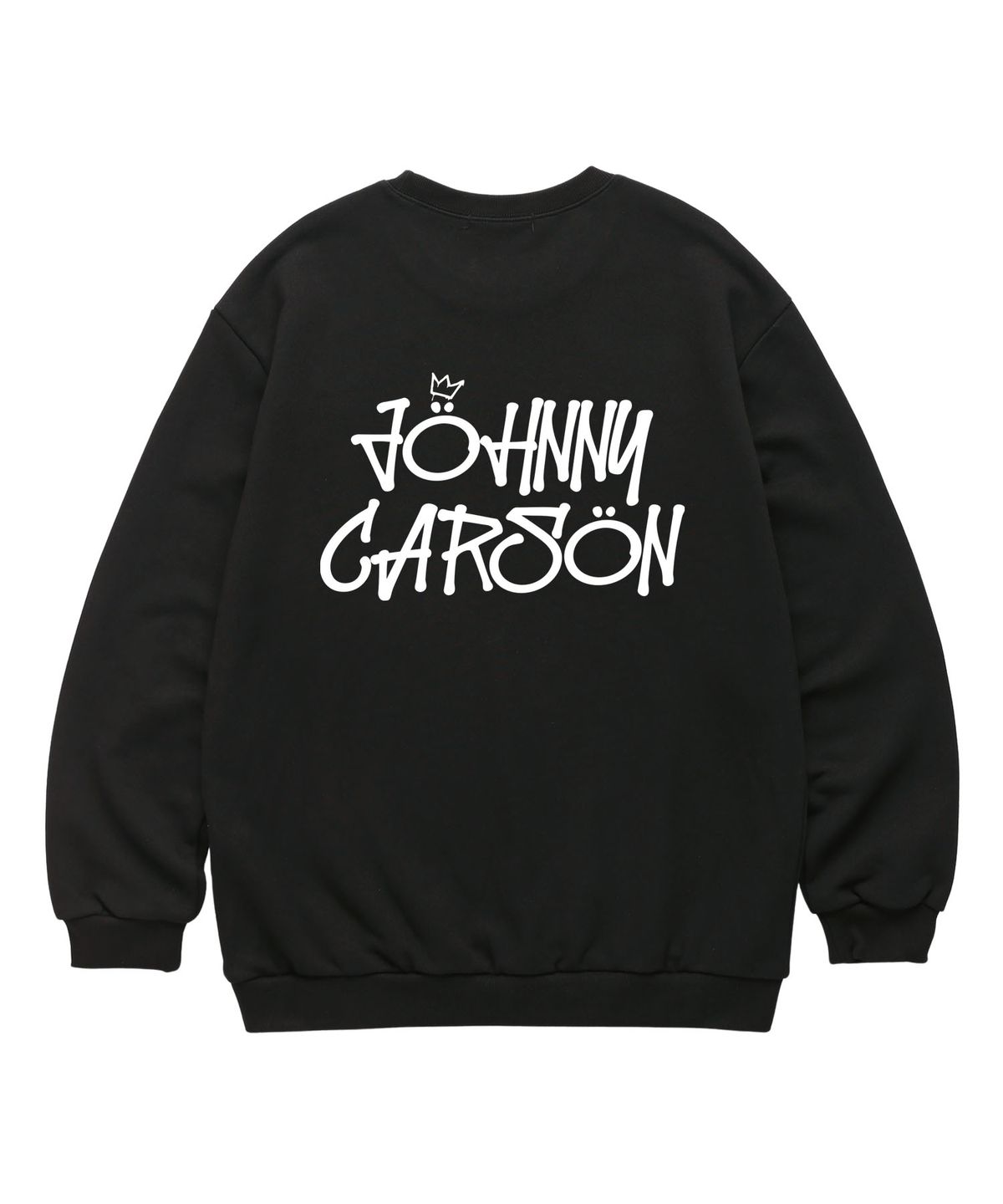 자니카슨(JOHNNY CARSON) Urban Crown 맨투맨 (JCLTS014) 블랙