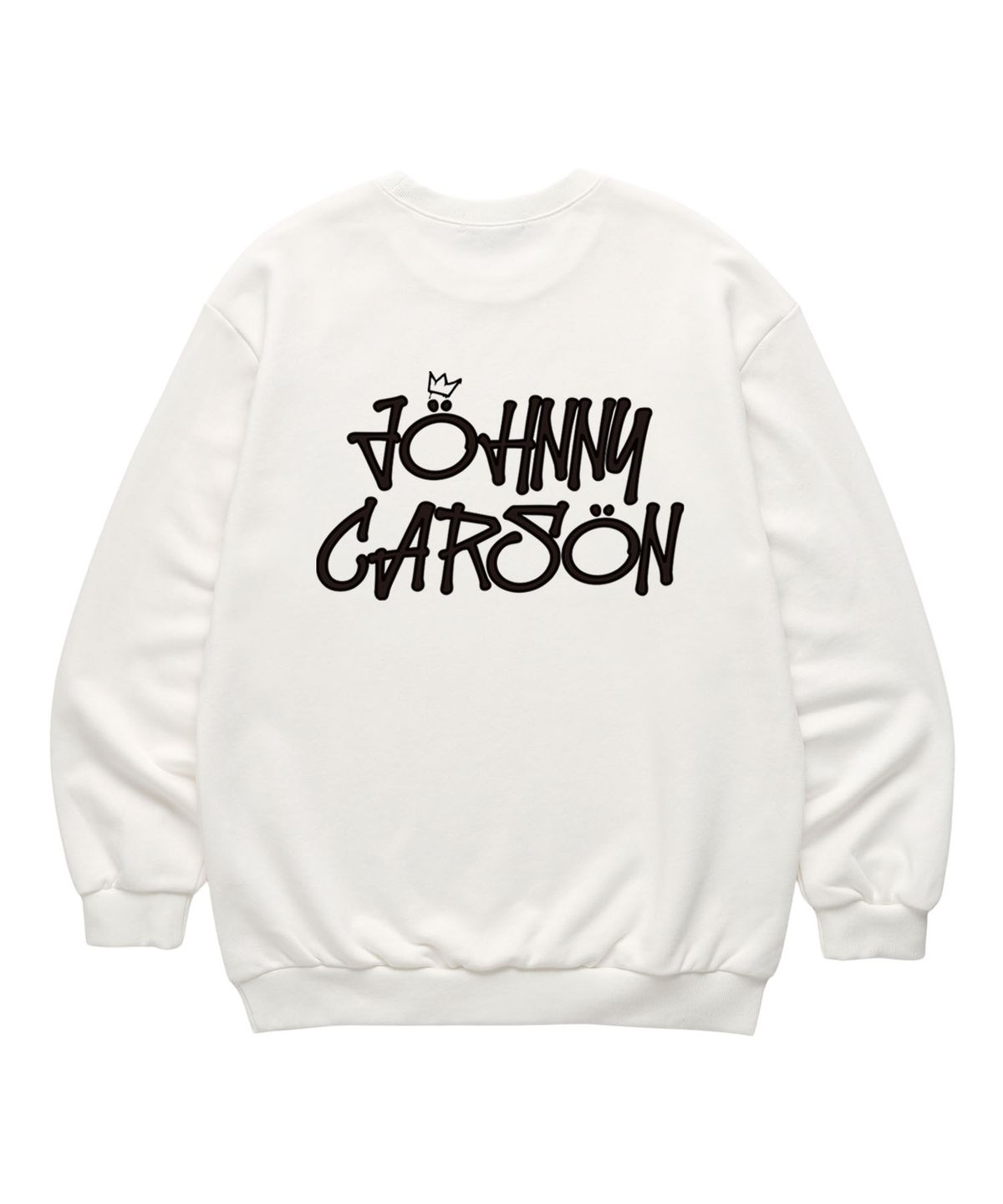 자니카슨(JOHNNY CARSON) Urban Crown 맨투맨 (JCLTS014) 화이트