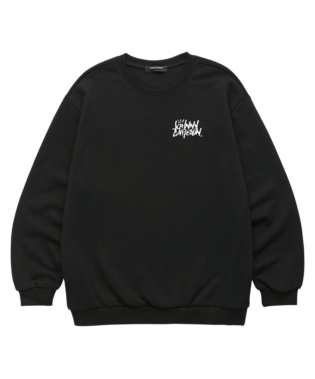 자니카슨(JOHNNY CARSON) Classic Graffiti Logo 맨투맨 (JCLTS016) 블랙