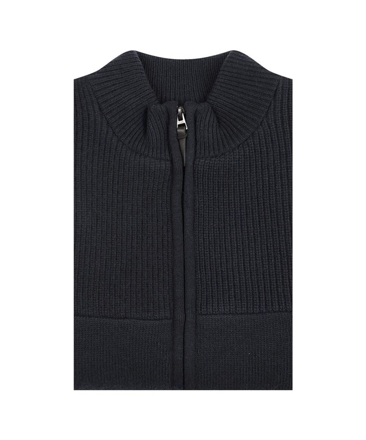 닥스셔츠(DAKS SHIRTS) 울100 패딩 베스트_DLW1SWVE121E1