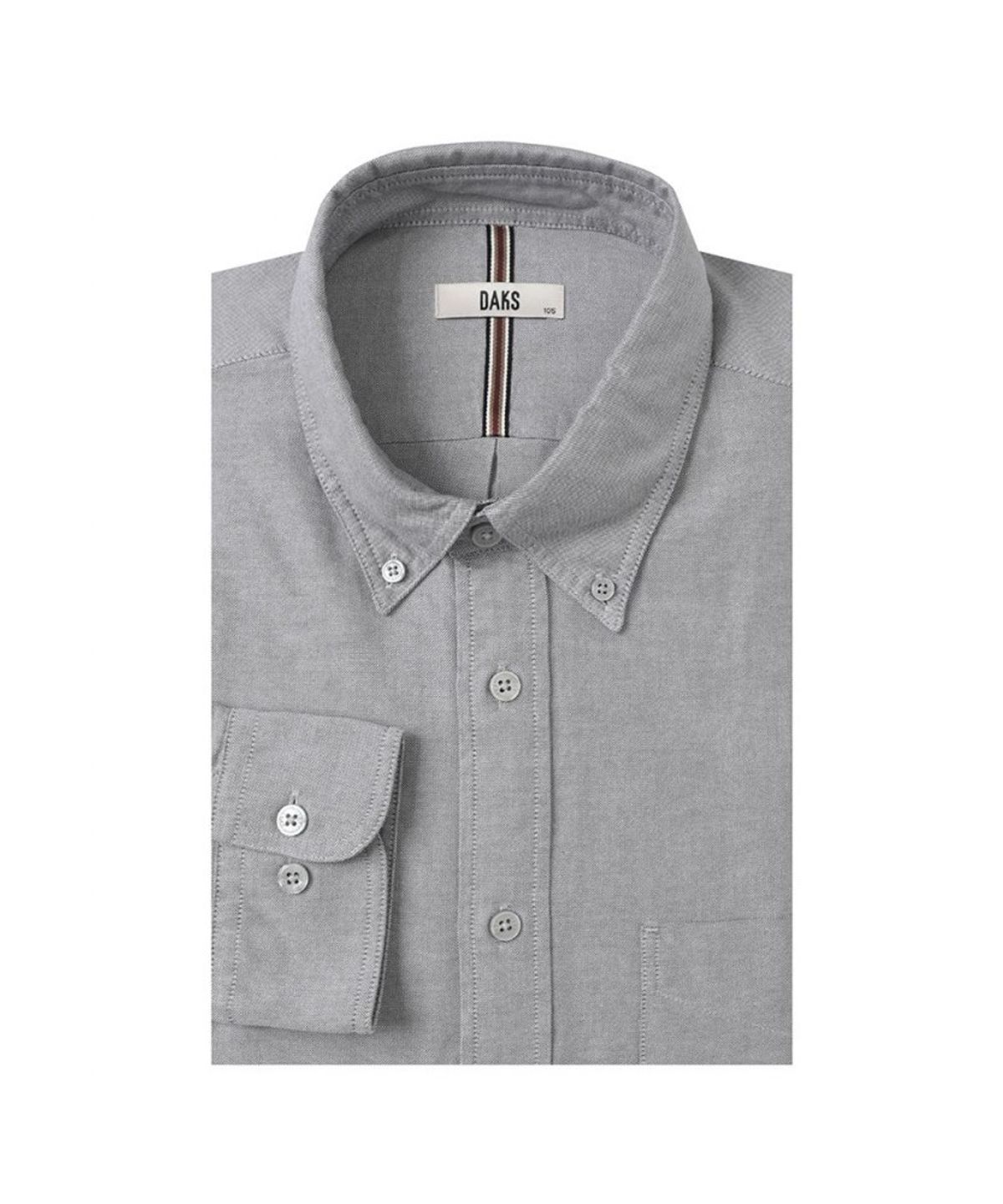 닥스셔츠(DAKS SHIRTS) 면100 옥스포드 솔리드 캐주얼 셔츠 루즈핏_DLA1SHCL170G1