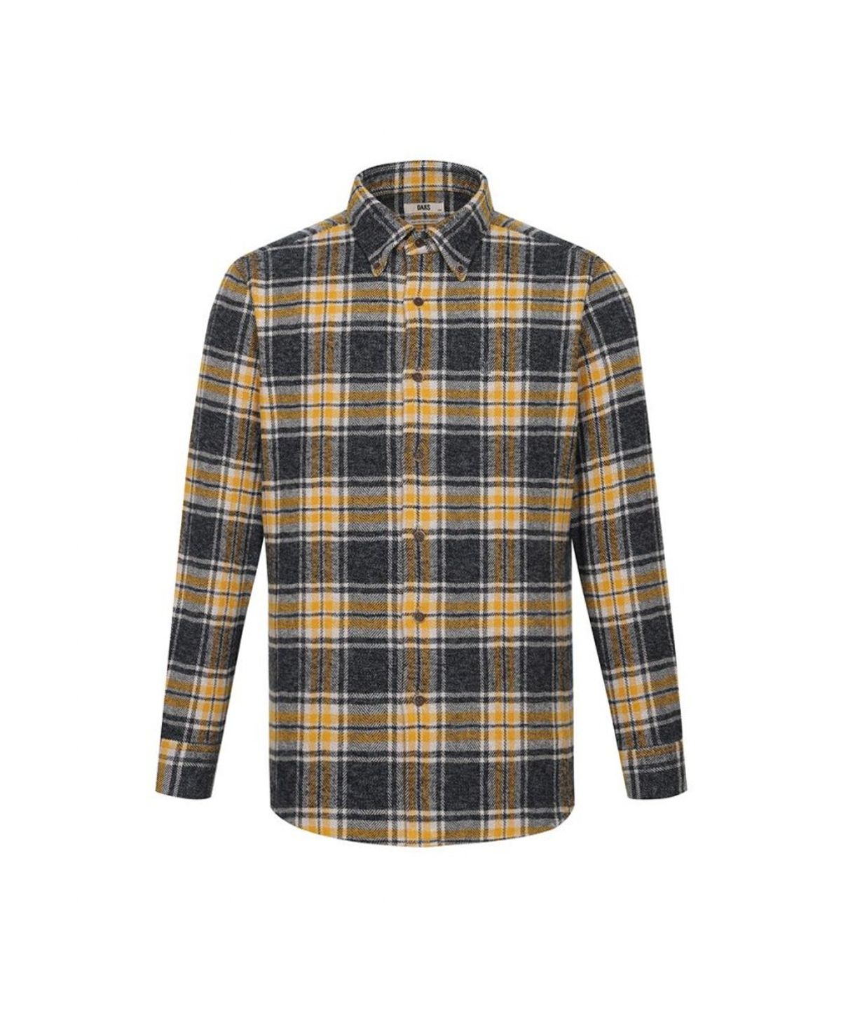 닥스셔츠(DAKS SHIRTS) 기모 면100 미디움체크 셔츠 루즈핏_DLW1SHCL184Y1
