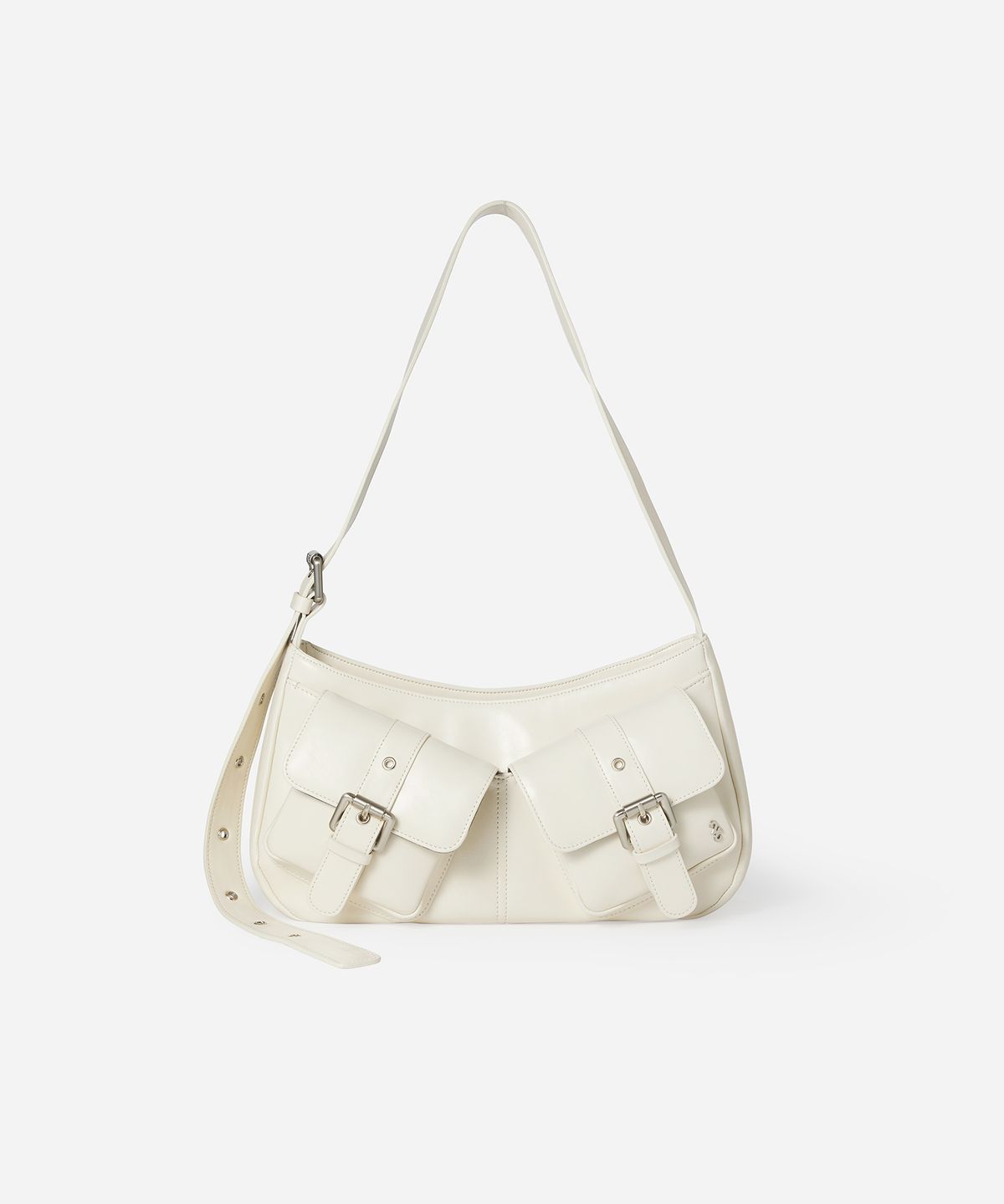 투포식스(TWOFOURSIX) 남녀공용 MULTI POCKET BAG - CREAM 멀티포켓백 숄더크로스백