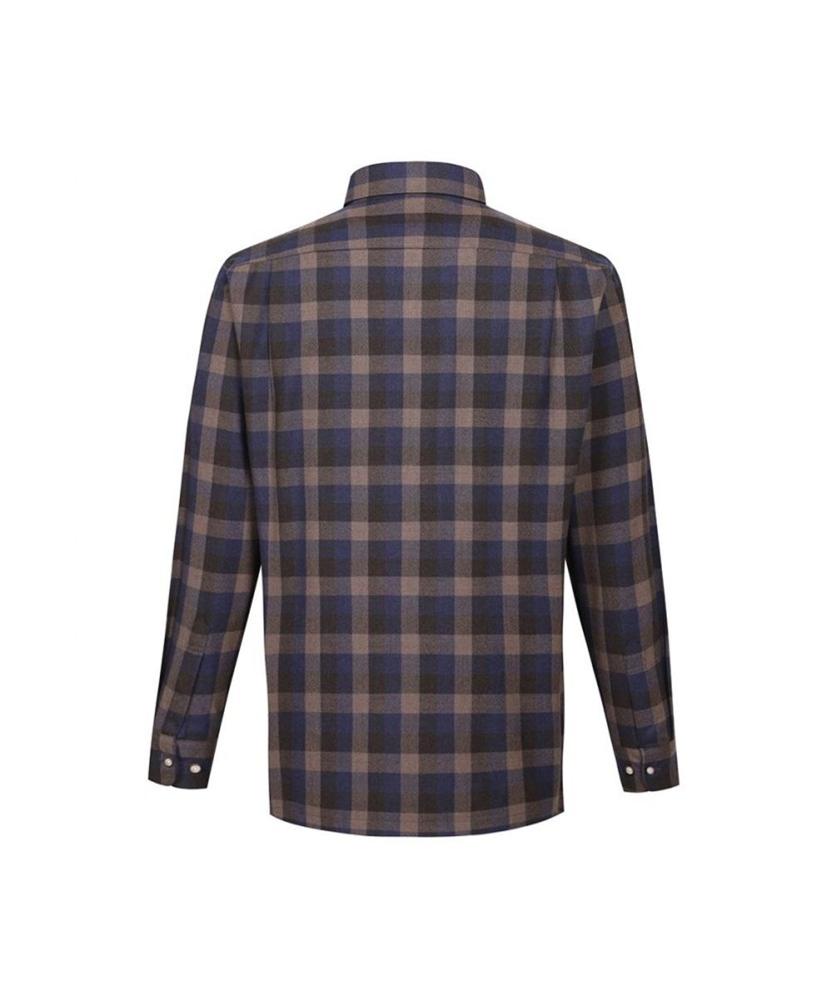 닥스셔츠(DAKS SHIRTS) 이지케어 울100 워셔블 미디움체크 셔츠 레귤러핏_DLW1SHCL174W1