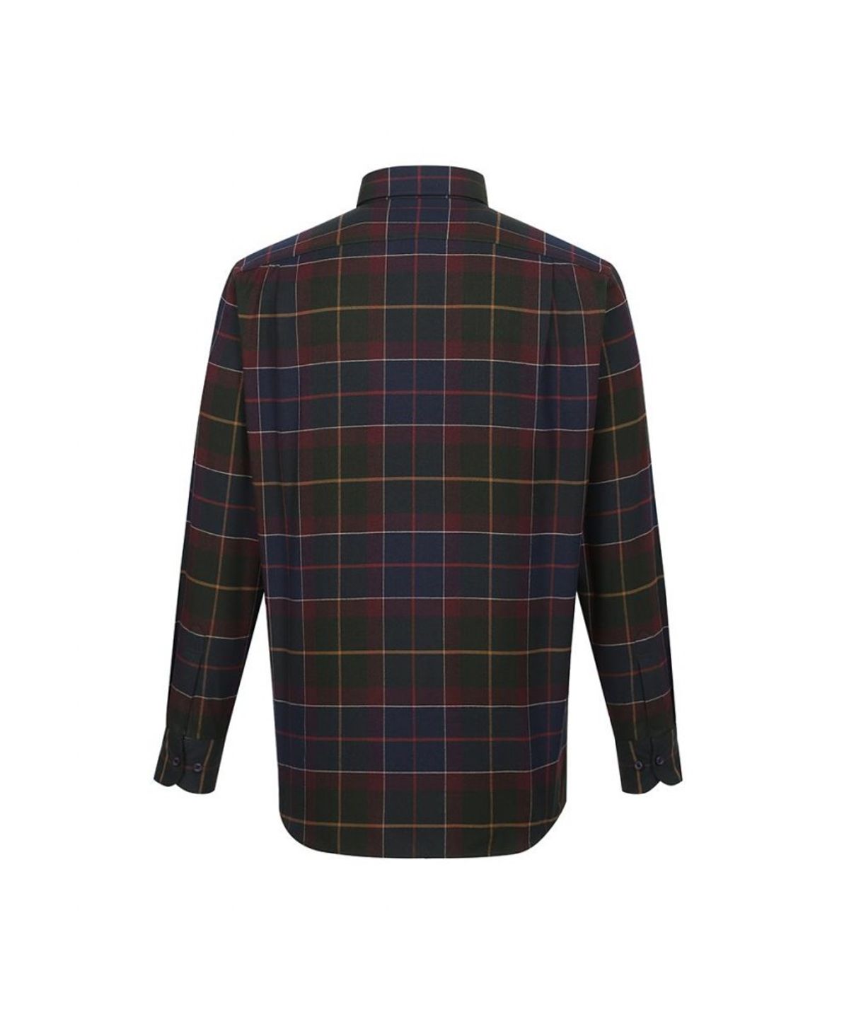 닥스셔츠(DAKS SHIRTS) 기모 폴리혼방 이지케어 미디움체크 셔츠 레귤러핏_DLW1SHCL105N1