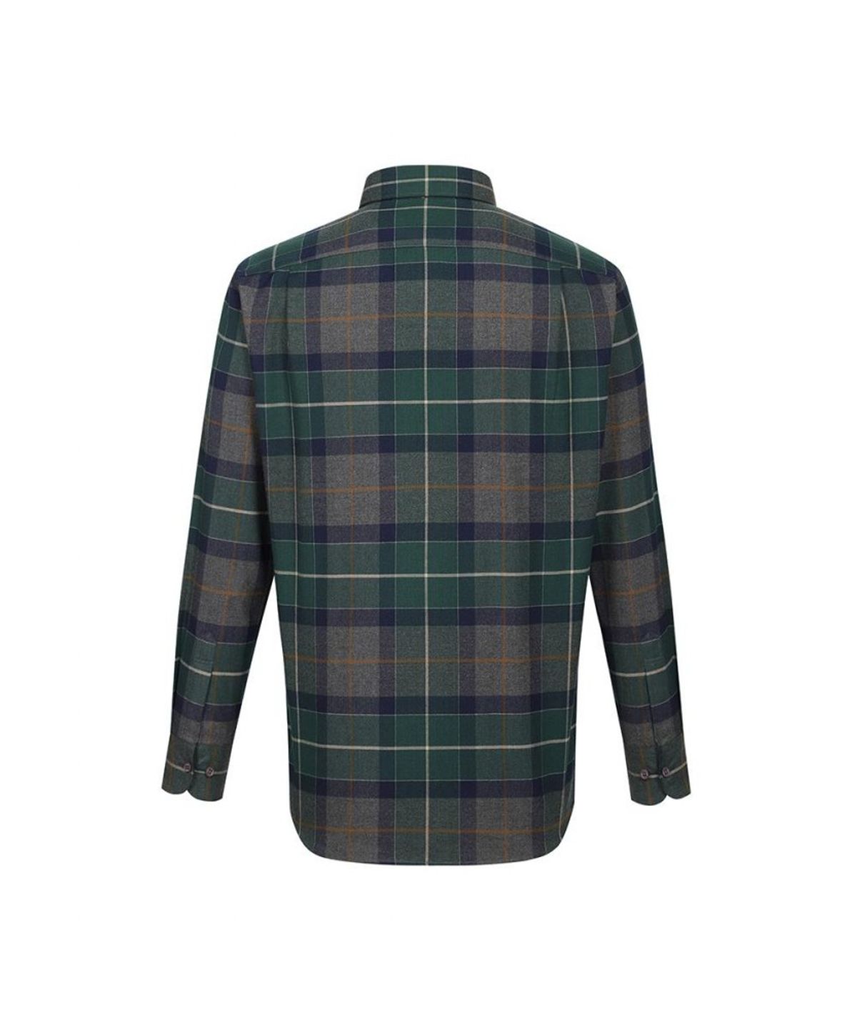닥스셔츠(DAKS SHIRTS) 기모 폴리혼방 이지케어 미디움체크 셔츠 레귤러핏_DLW1SHCL105E1