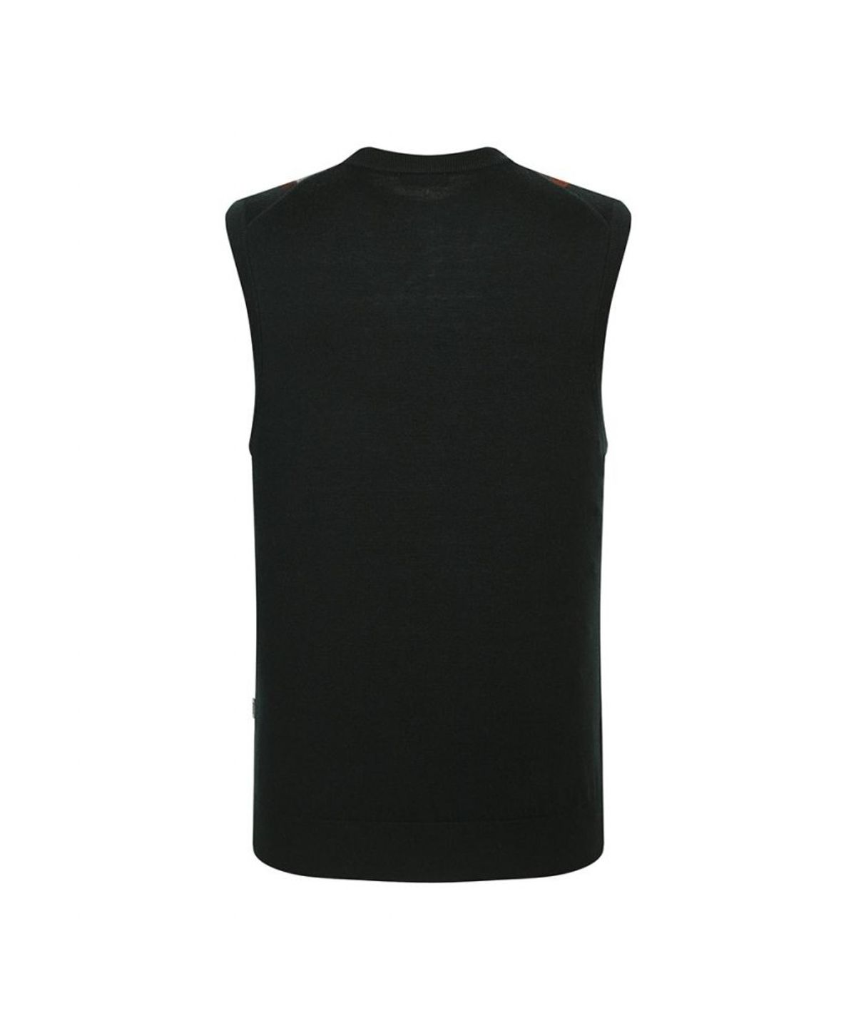 닥스셔츠(DAKS SHIRTS) 울100 빅체크 브이넥 베스트_DLW1SWVE103E1