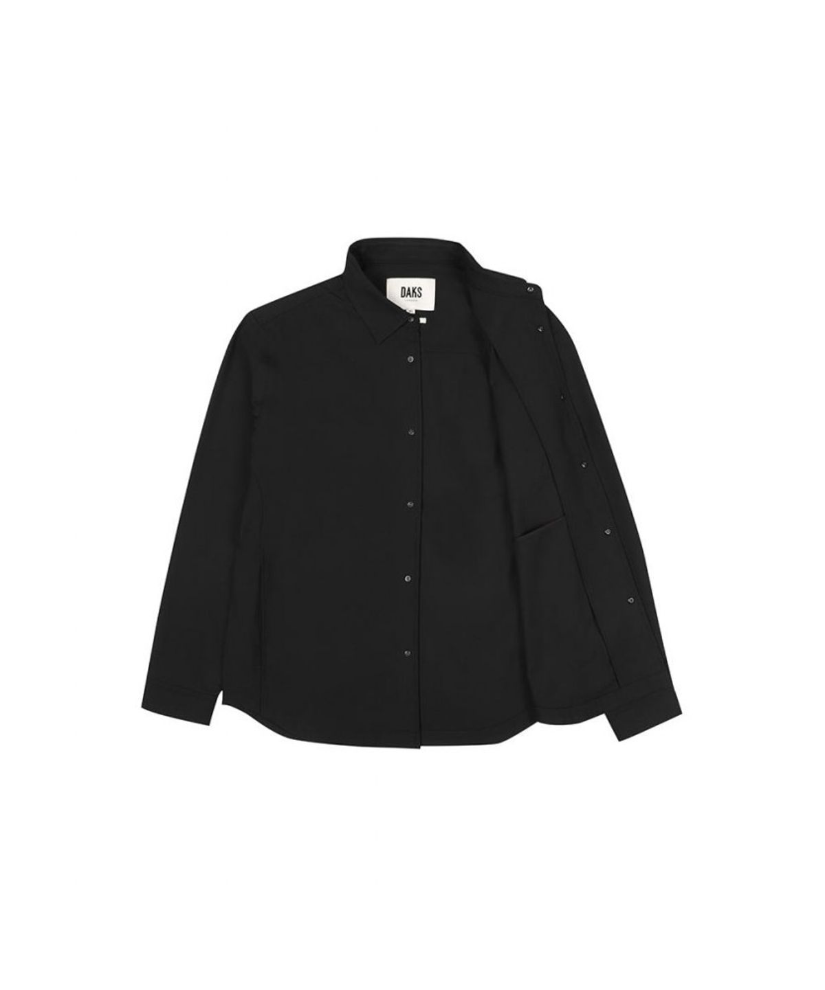 닥스셔츠(DAKS SHIRTS) 폴리혼방 노케어 울라이크 캐주얼 셔켓_DLA1SHCL191K1