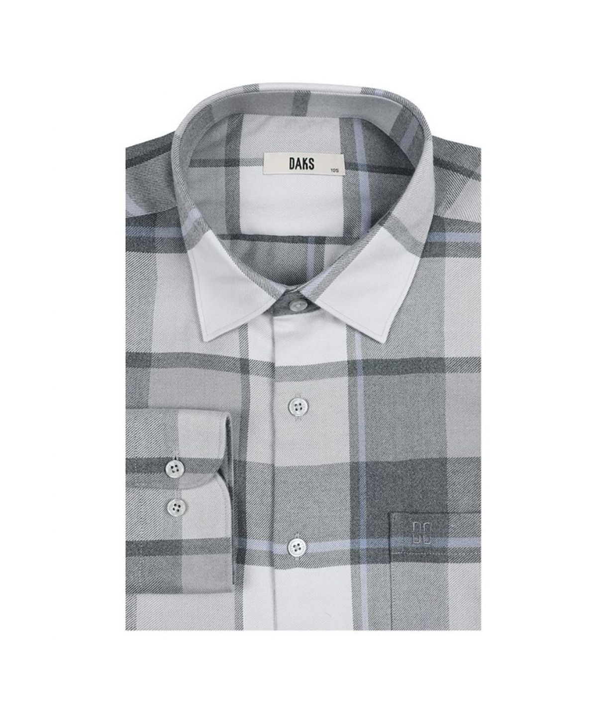 닥스셔츠(DAKS SHIRTS) 기모 이지케어 라지체크 캐주얼 셔츠 레귤러핏_DLW3SHCL143G1