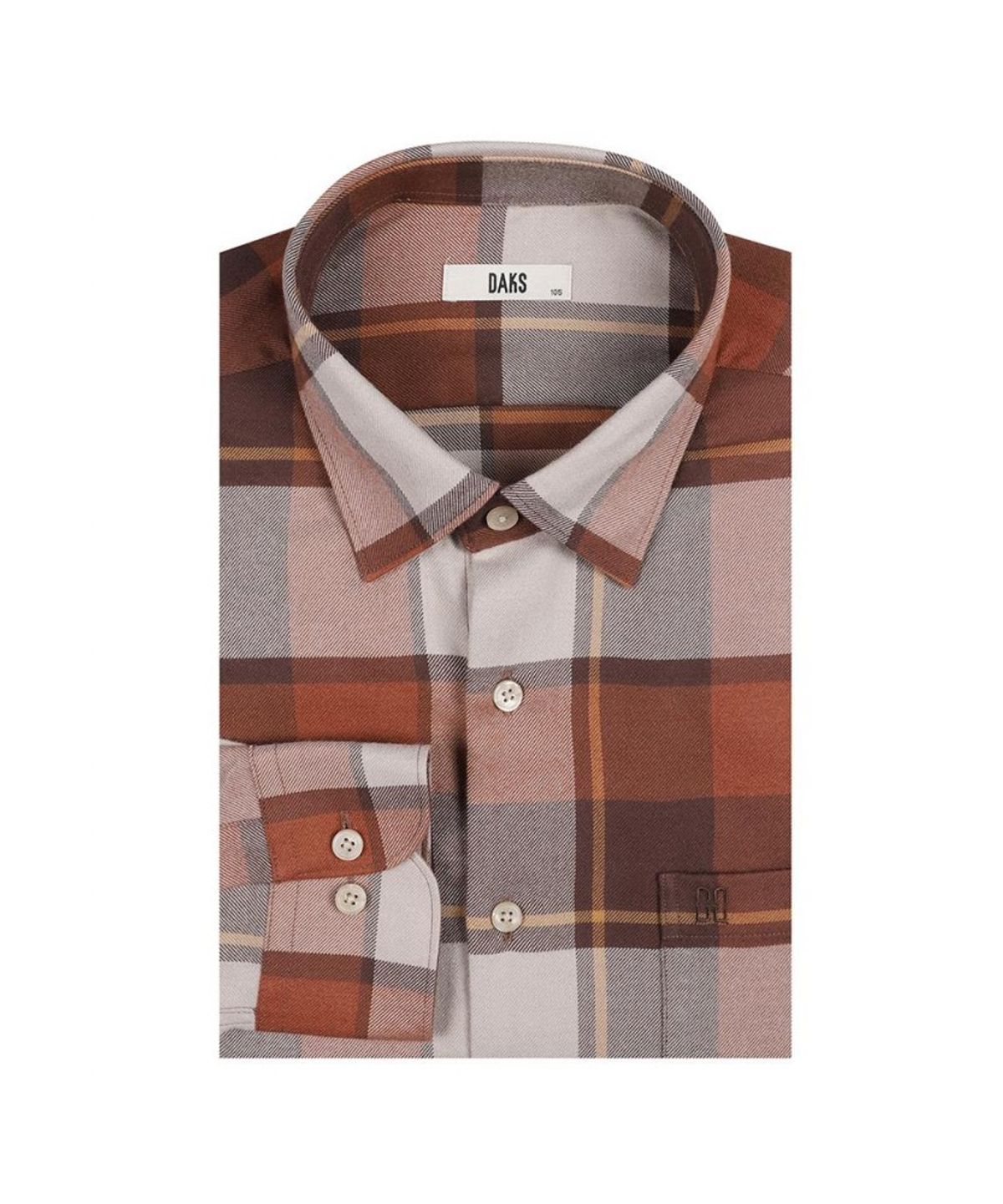 닥스셔츠(DAKS SHIRTS) 기모 이지케어 라지체크 캐주얼 셔츠 레귤러핏_DLW3SHCL142I1