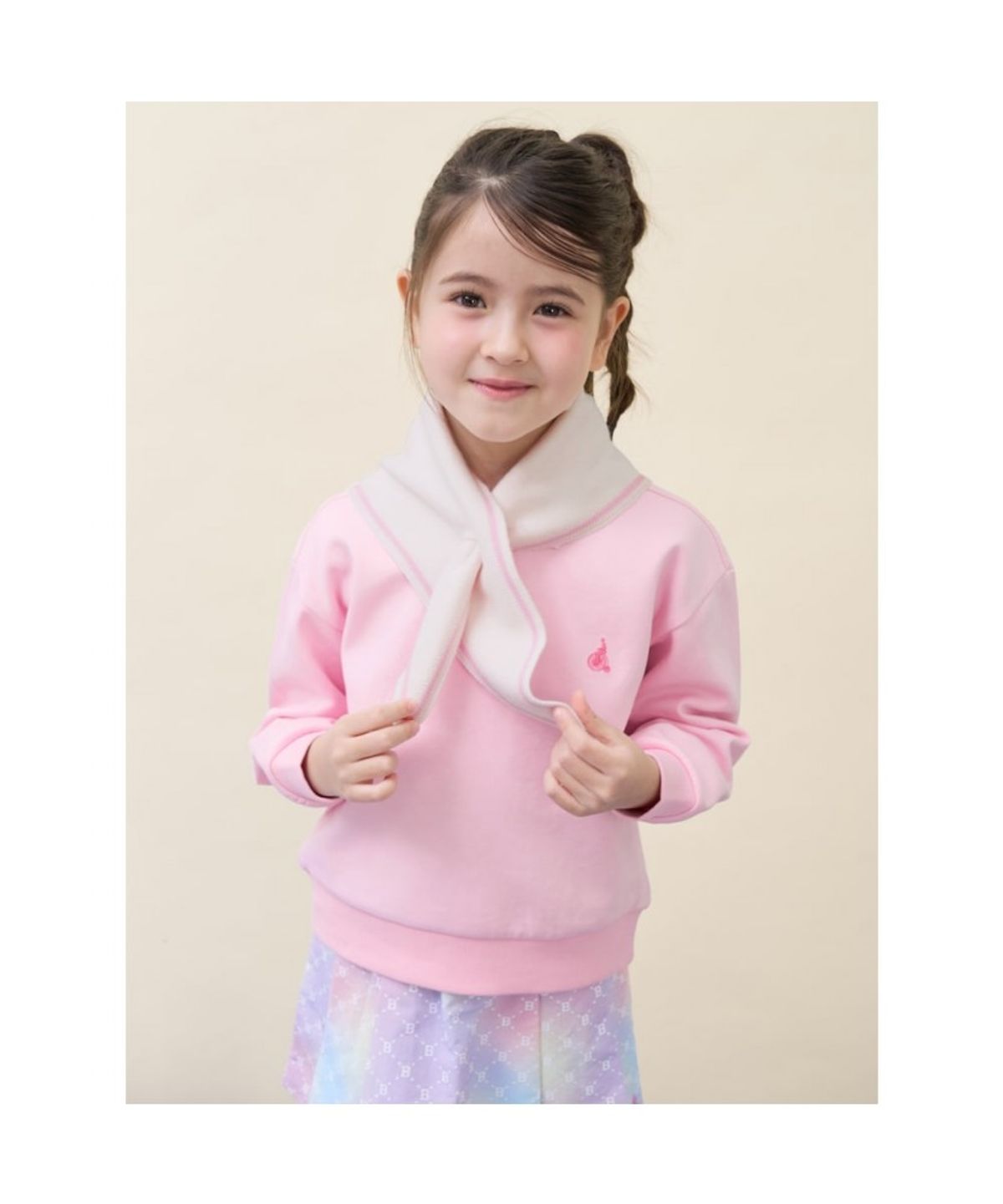 빈폴 키즈(BEANPOLE KIDS) 니트 등교 스카프  아이보리 (BI6184U010)
