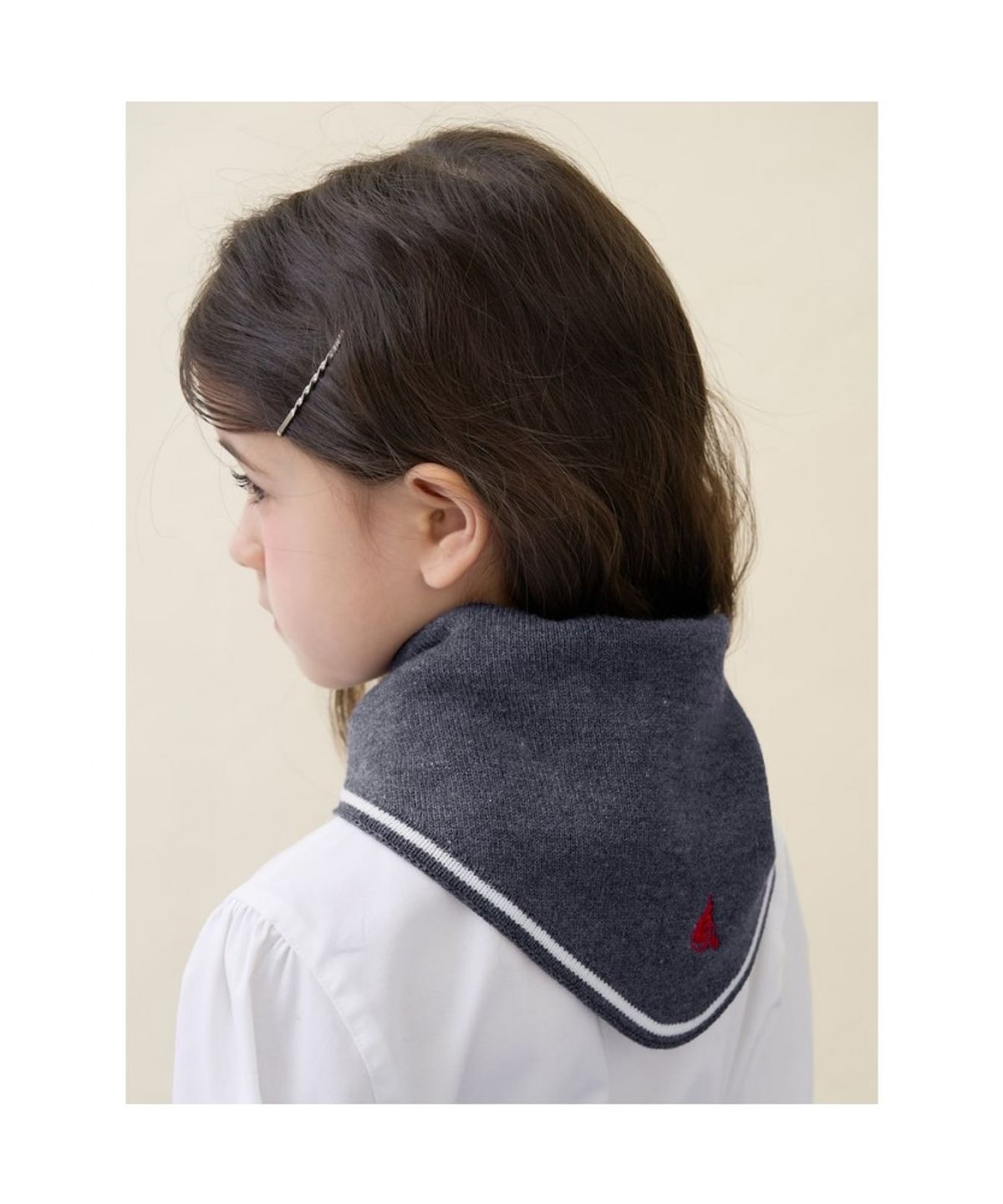 빈폴 키즈(BEANPOLE KIDS) 니트 등교 스카프  애쉬 (BI6184U014)