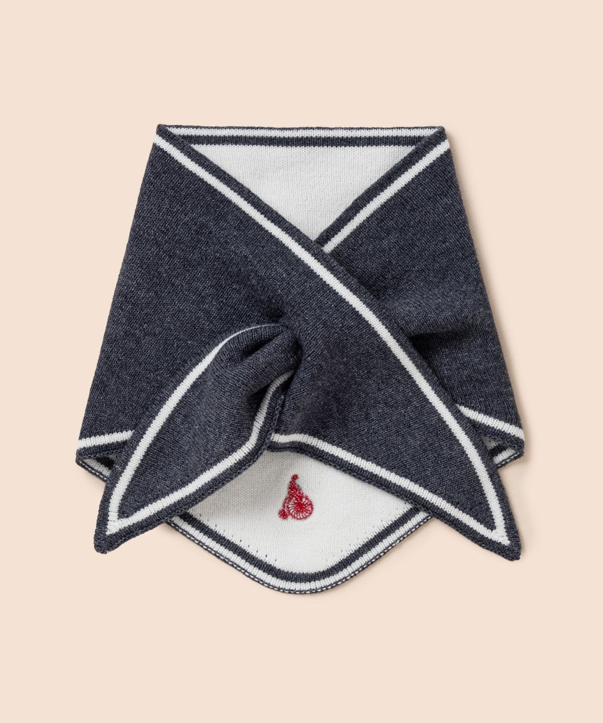빈폴 키즈(BEANPOLE KIDS) 니트 등교 스카프  애쉬 (BI6184U014)