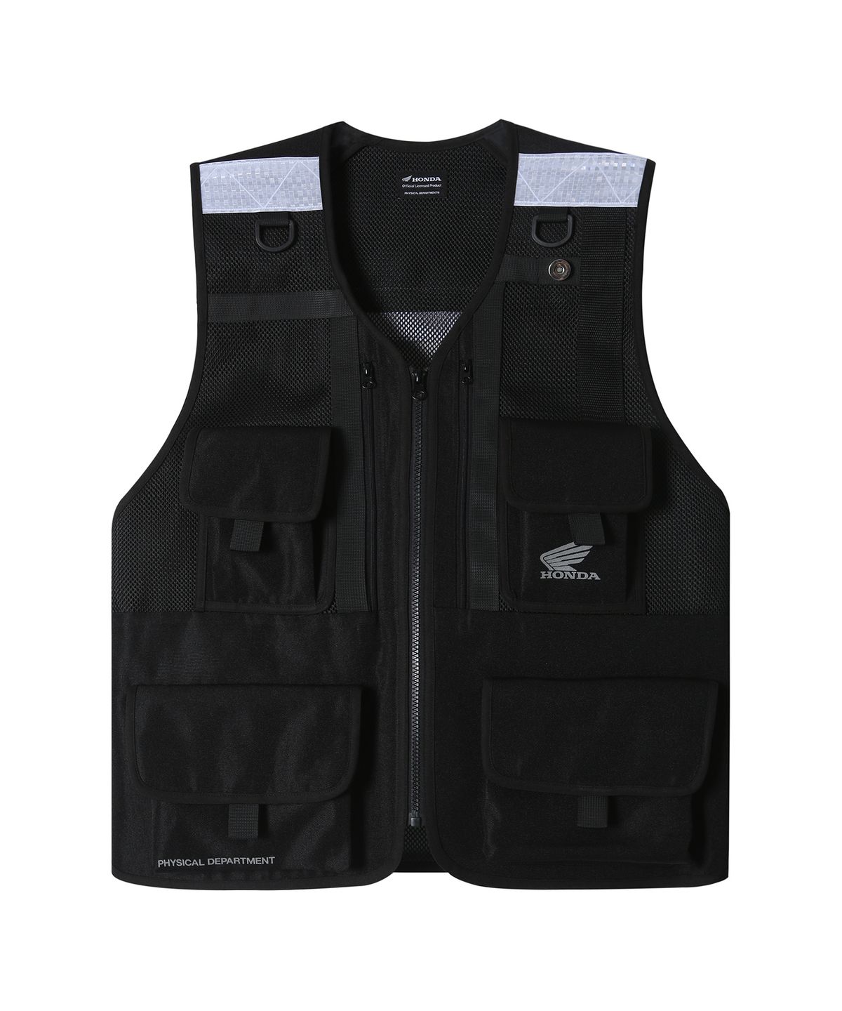 핍스 모터사이클(PHYPS MOTORCYCLE) City Rider Utility Vest Black
