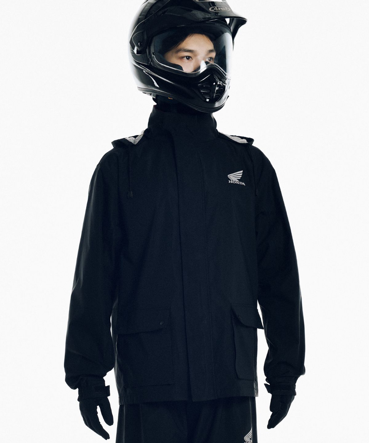 핍스 모터사이클(PHYPS MOTORCYCLE) City Rider Reflective Jacket Red