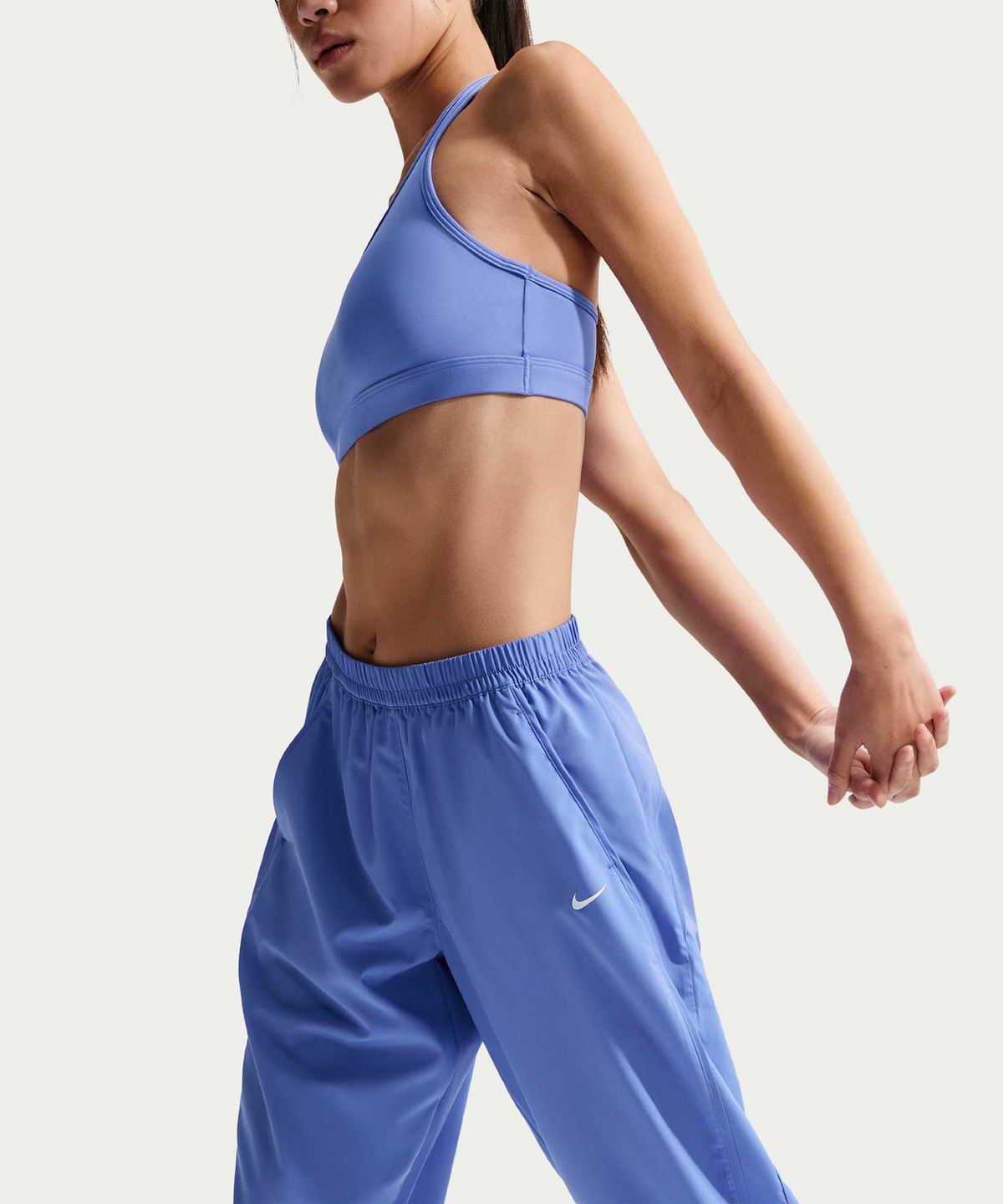 나이키(NIKE) 원 드라이 핏 미드라이즈 우븐 팬츠 W - 사파이어:화이트 / II4477-570