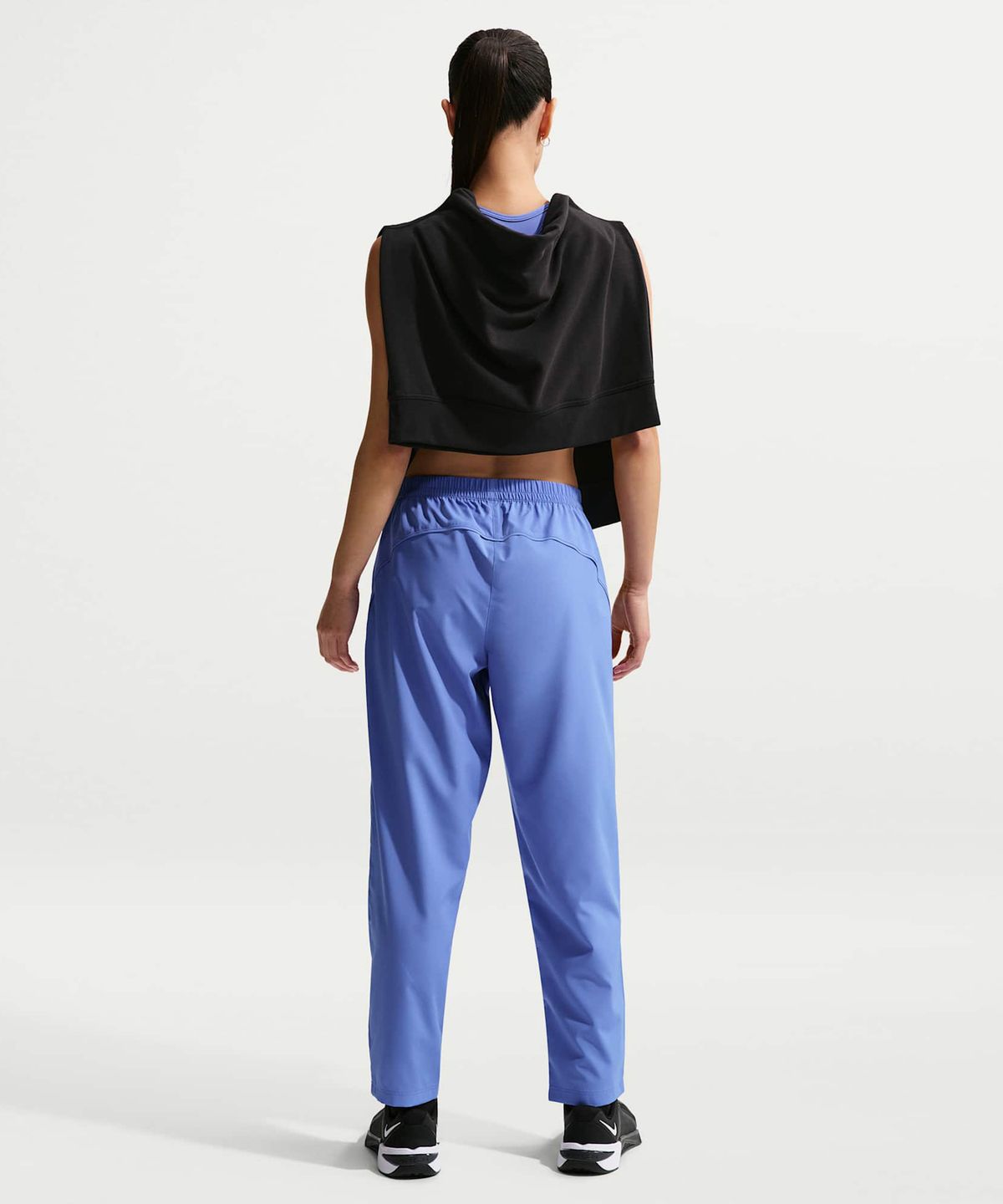 나이키(NIKE) 원 드라이 핏 미드라이즈 우븐 팬츠 W - 사파이어:화이트 / II4477-570
