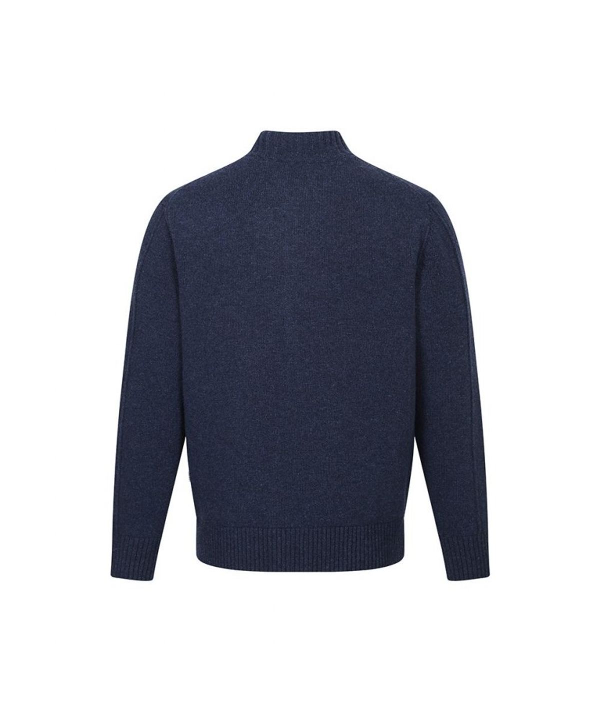 닥스셔츠(DAKS SHIRTS) 울100 솔리드 방풍 풀집업_DLW1SWZU112N1