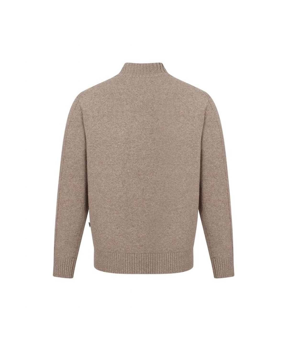 닥스셔츠(DAKS SHIRTS) 울100 솔리드 방풍 풀집업_DLW1SWZU112I1