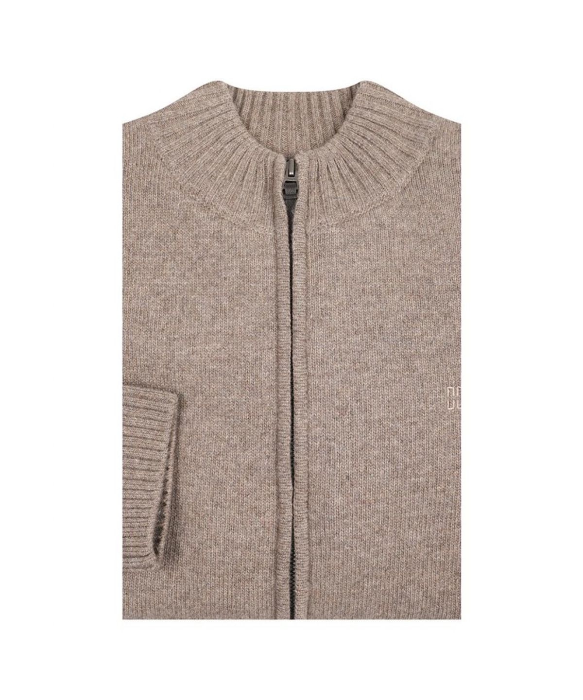 닥스셔츠(DAKS SHIRTS) 울100 솔리드 방풍 풀집업_DLW1SWZU112I1