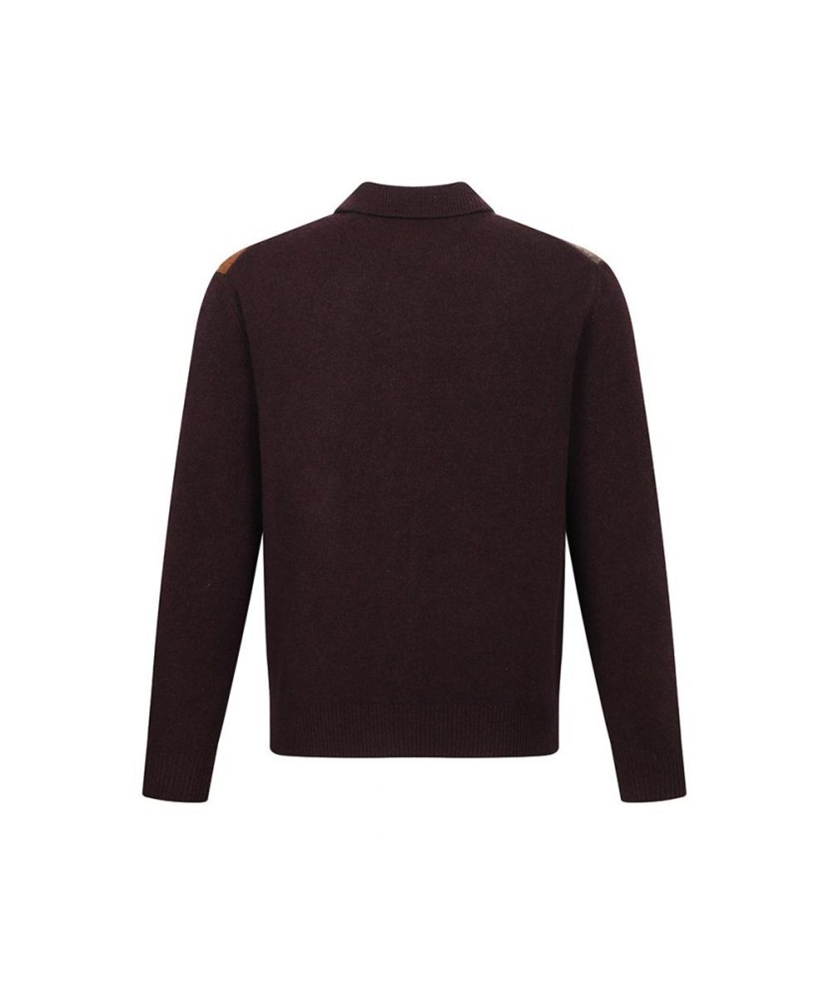 닥스셔츠(DAKS SHIRTS) 울100 아가일 카라 가디건_DLW1SWCD104W1
