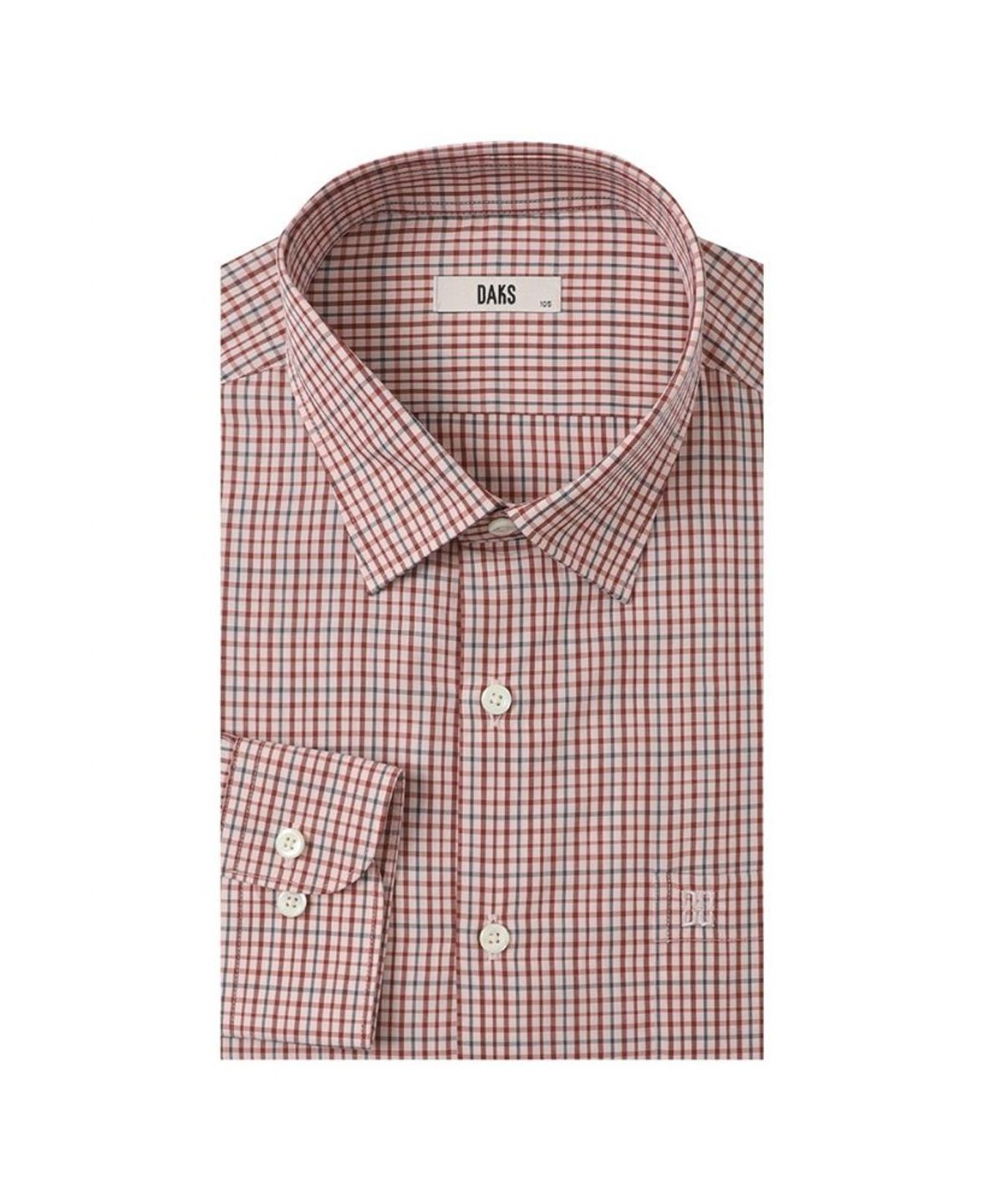닥스셔츠(DAKS SHIRTS) 이지케어 면혼방 하우스 체크 셔츠 레귤러핏_DLA1SHCL141R1