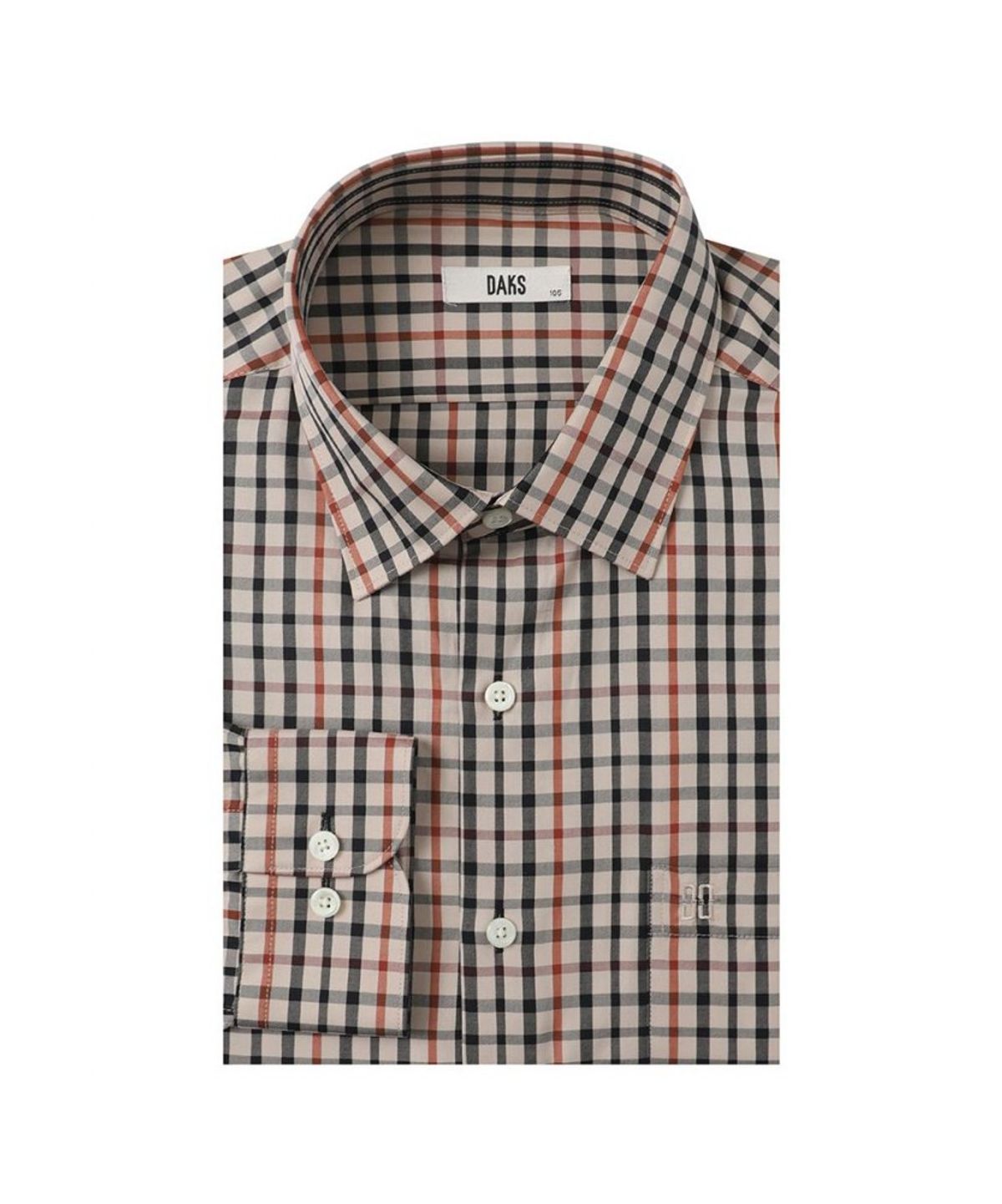 닥스셔츠(DAKS SHIRTS) 면100 하우스 체크 셔츠 레귤러핏_DLA1SHCL140I1