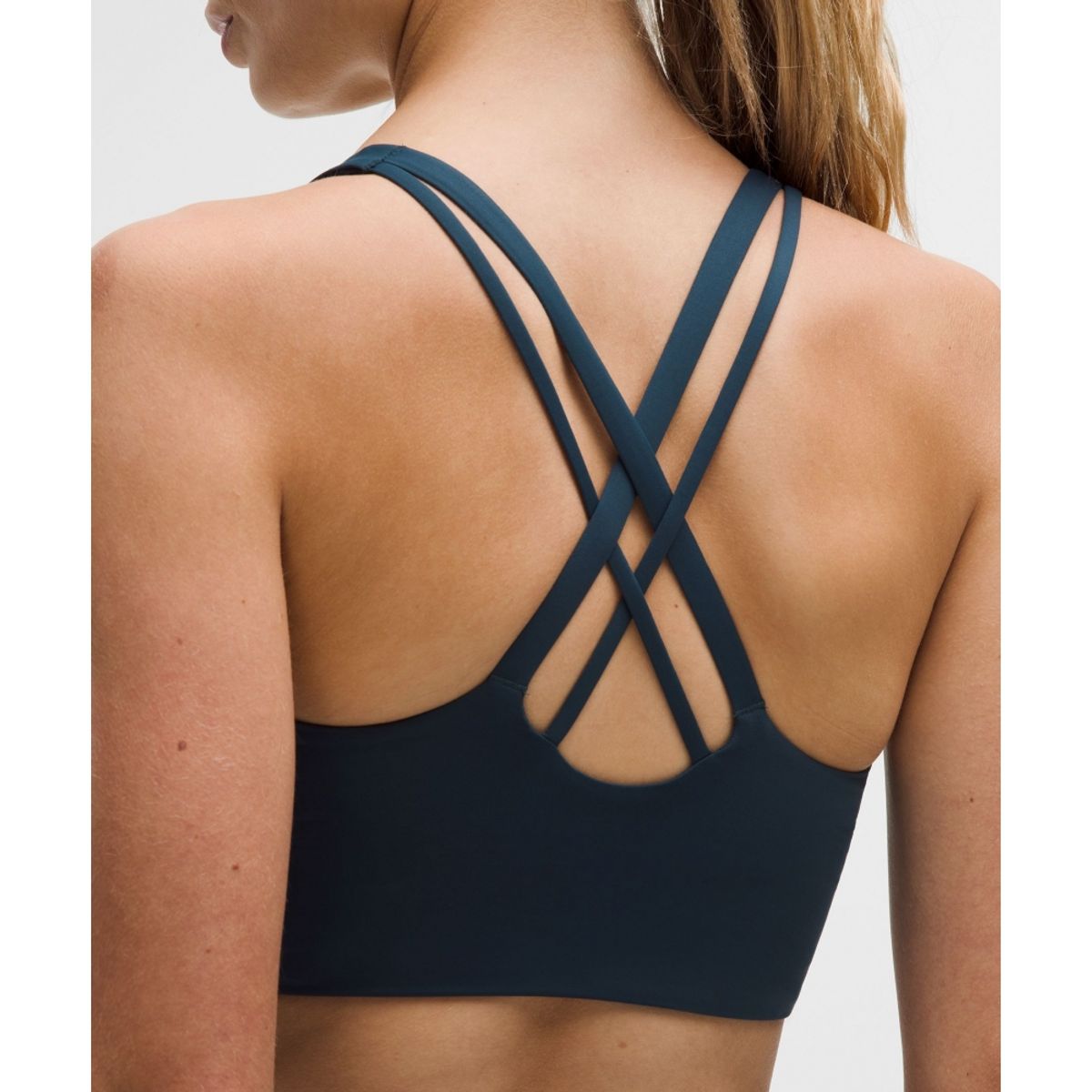 룰루레몬(LULULEMON) 에너지 롱라인 브라 미디엄 서포트, B–D컵 *에볼브