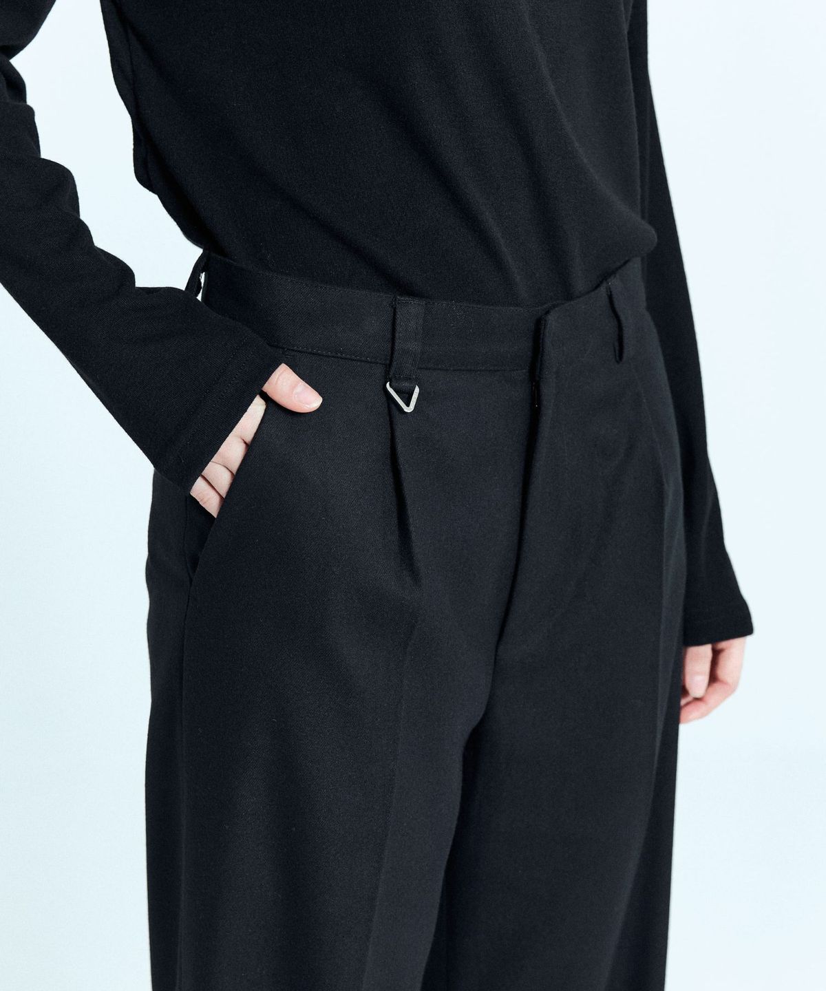 메종 드 누아(MAISON DE NOIR) LIGNE BLEND HEAVY PANTS
