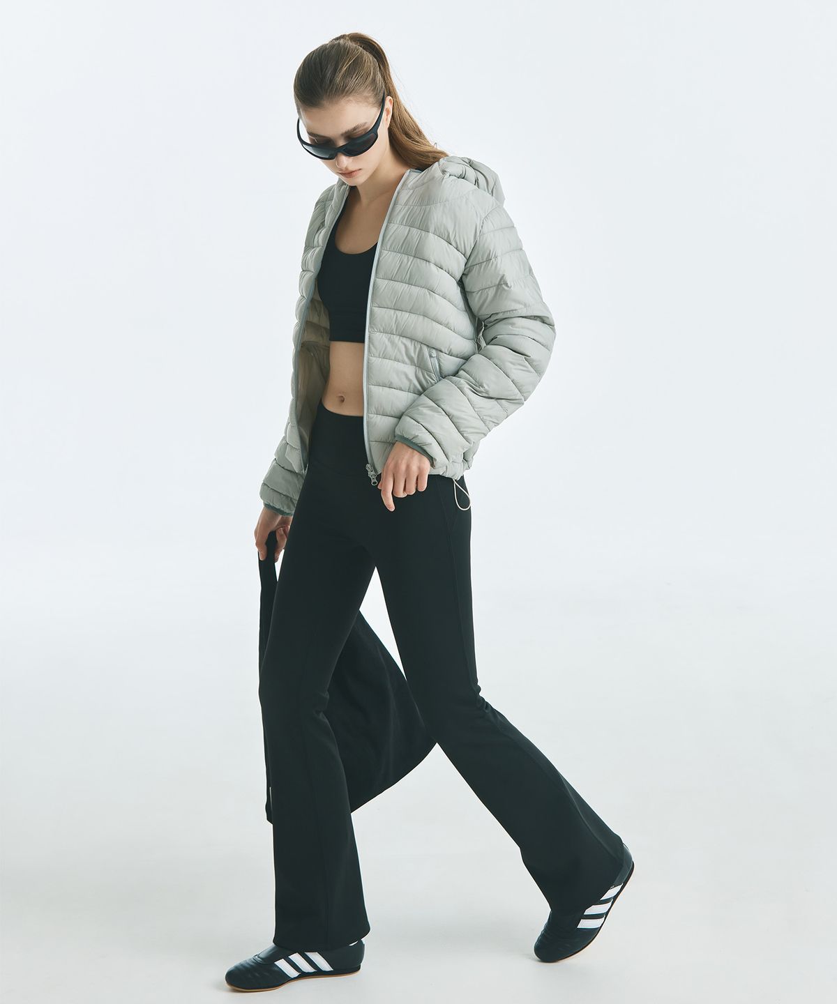 미쏘(MIXXO) 후드 경량패딩_MIWJPGV0PG