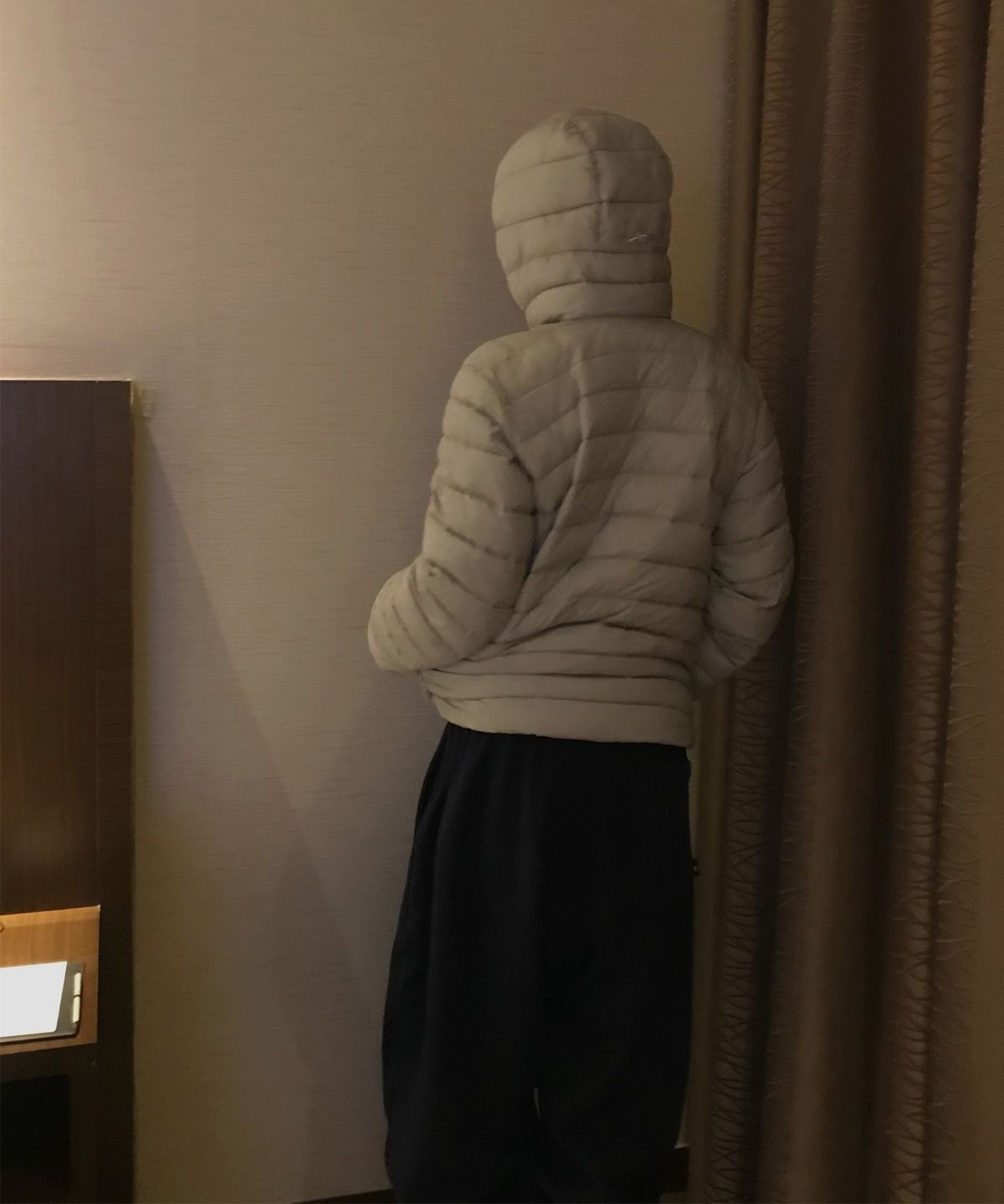 미쏘(MIXXO) 후드 경량패딩_MIWJPGV0PG