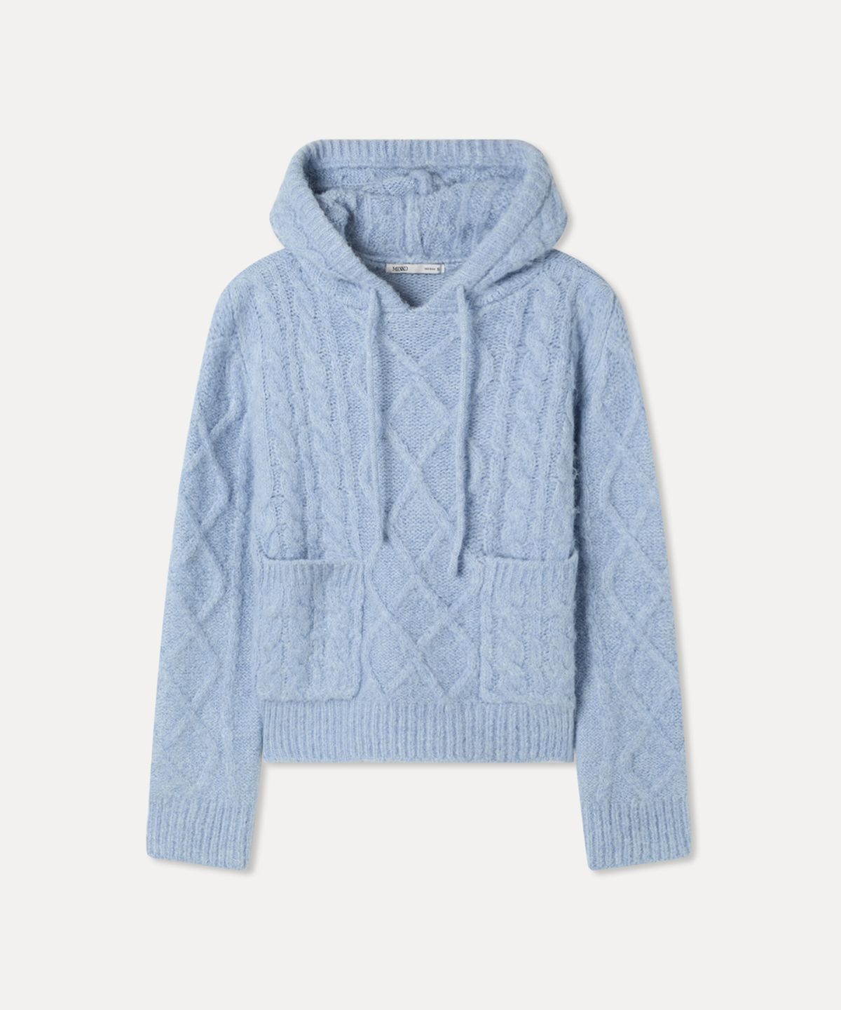 미쏘(MIXXO) 케이블 후드 풀오버_MIWKAG132T