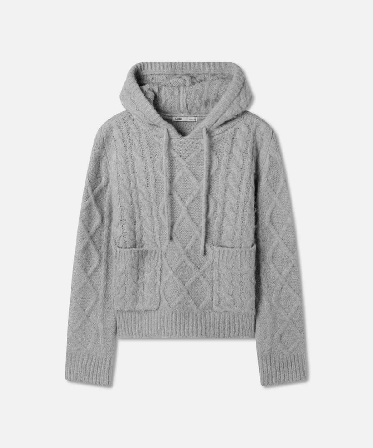 미쏘(MIXXO) 케이블 후드 풀오버_MIWKAG132T