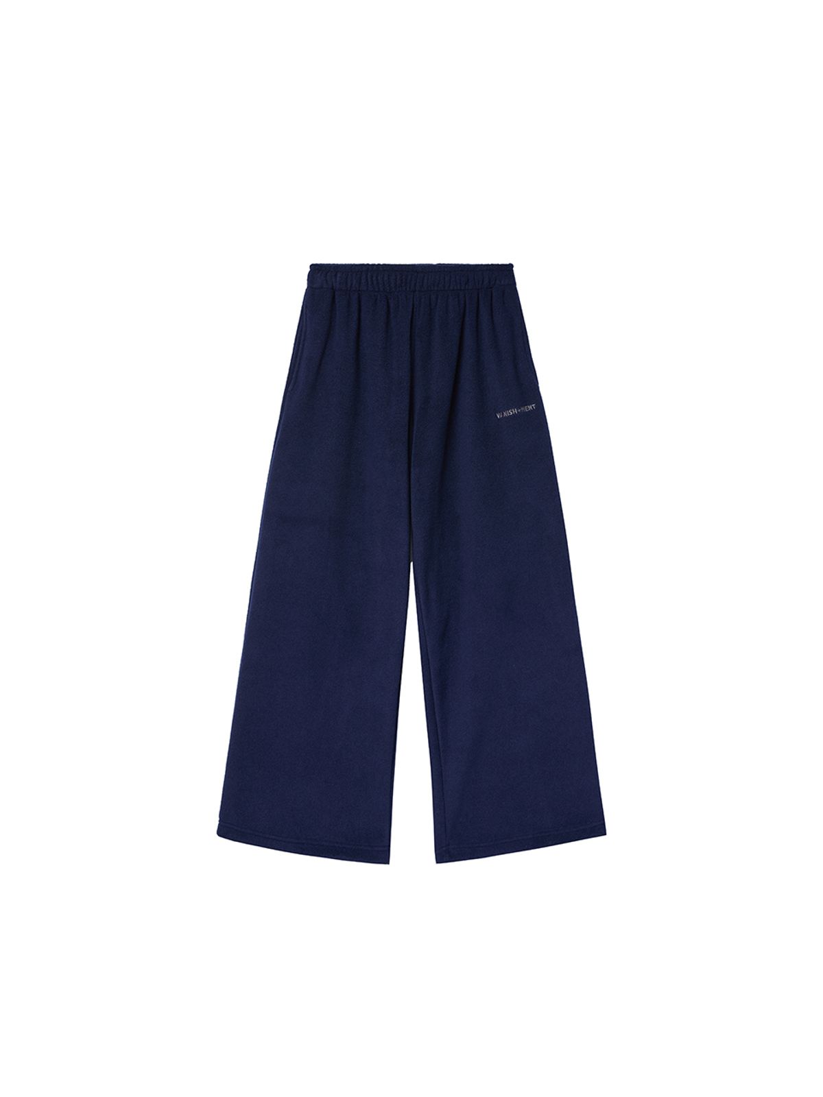 바니쉬먼트(VANISHMENT) [SET] Fleece set up_navy