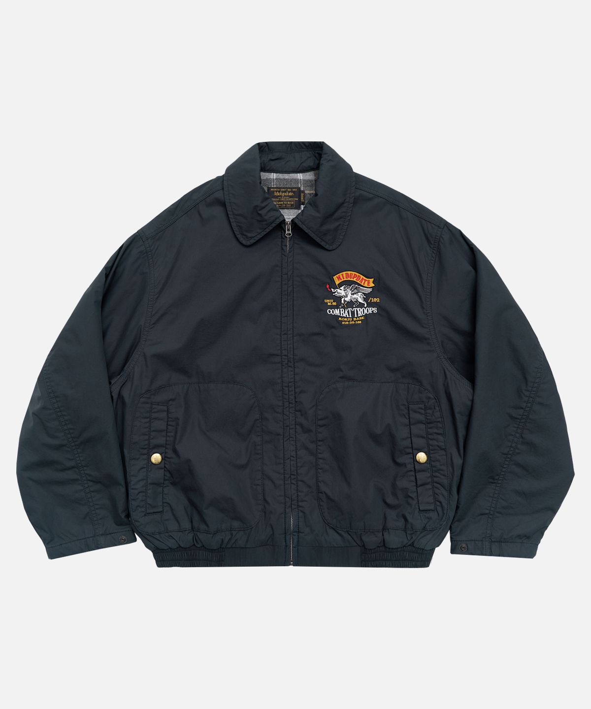 미드업데이트(MIDUPDATE) Bayford Embroidery Jacket_2color