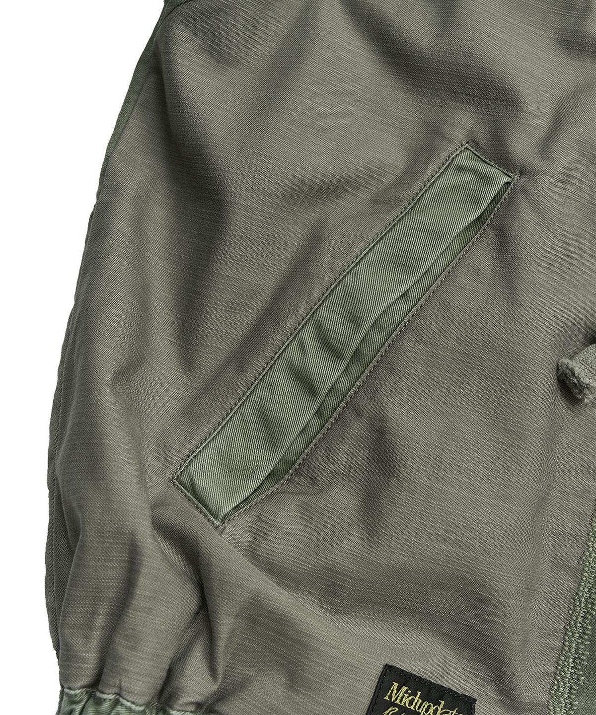 미드업데이트(MIDUPDATE) Patchwork Military Jacket_Green
