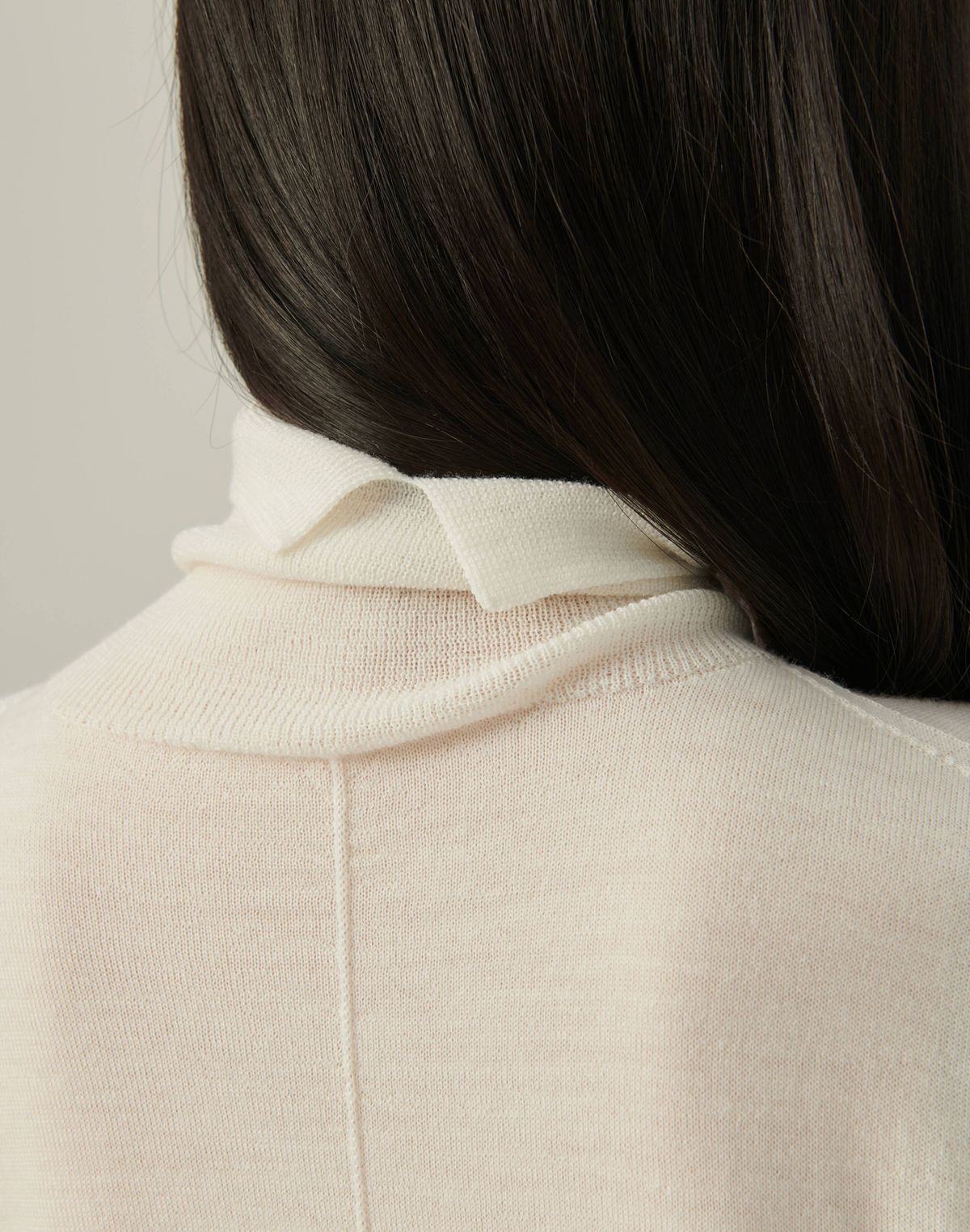 베이스스레드(BASETHREAD) Lightweight Turtleneck Knit_WHITE