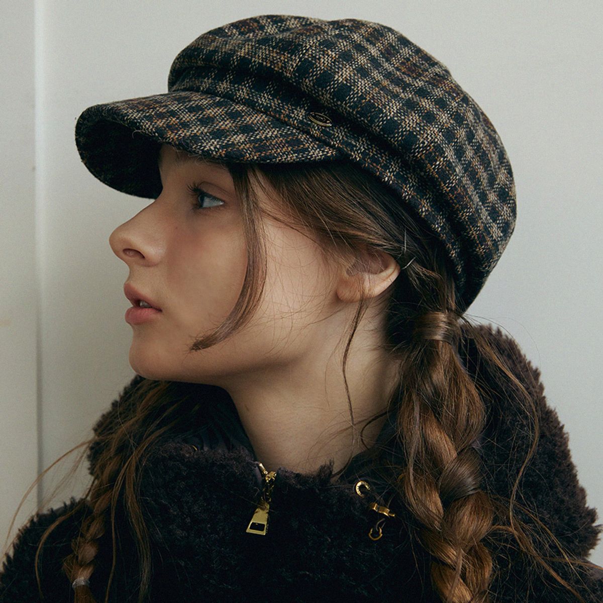 메르헨(MERCHEN) Check matorros cap_3color