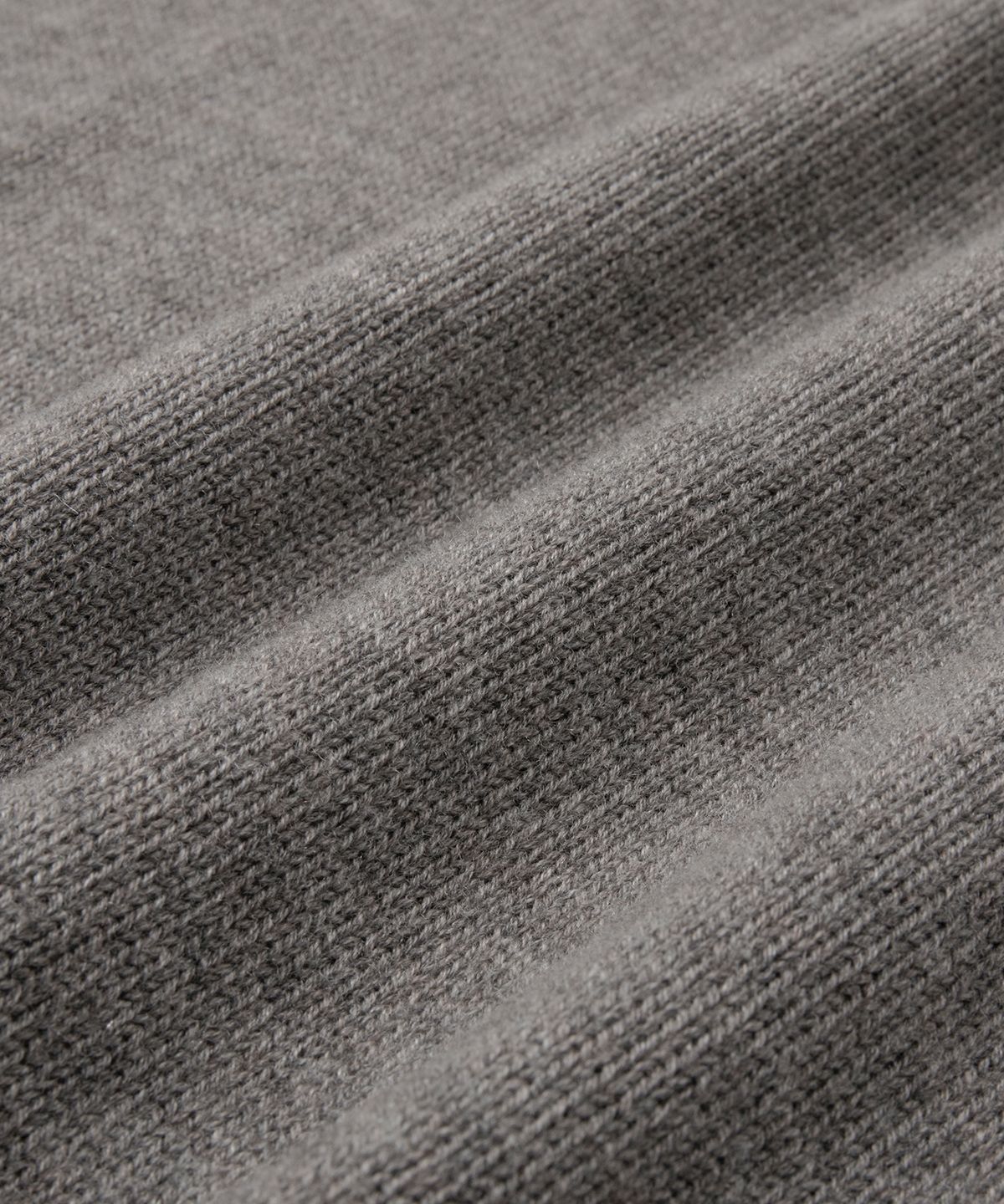 브랜디드(BRANDED) [SUPERIOR] CLOUD SUPERFINE V-NECK KNIT [TAUPE GRAY]