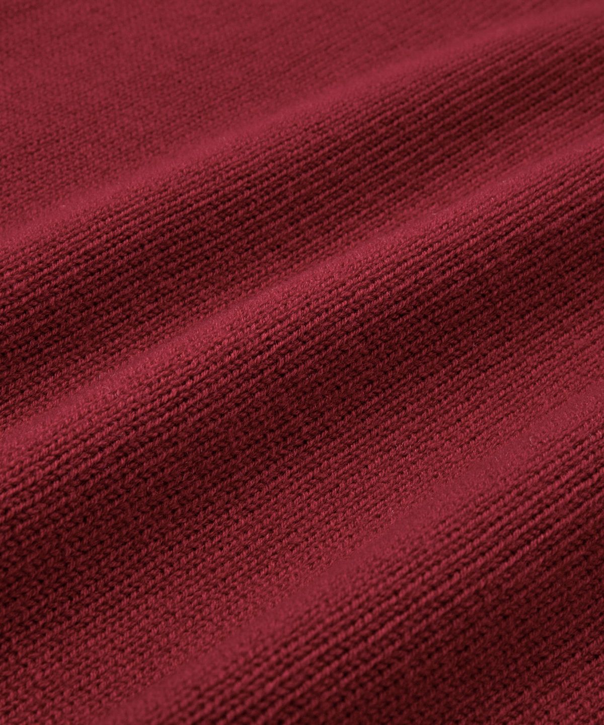 브랜디드(BRANDED) [SUPERIOR] CLOUD SUPERFINE V-NECK KNIT [RED]