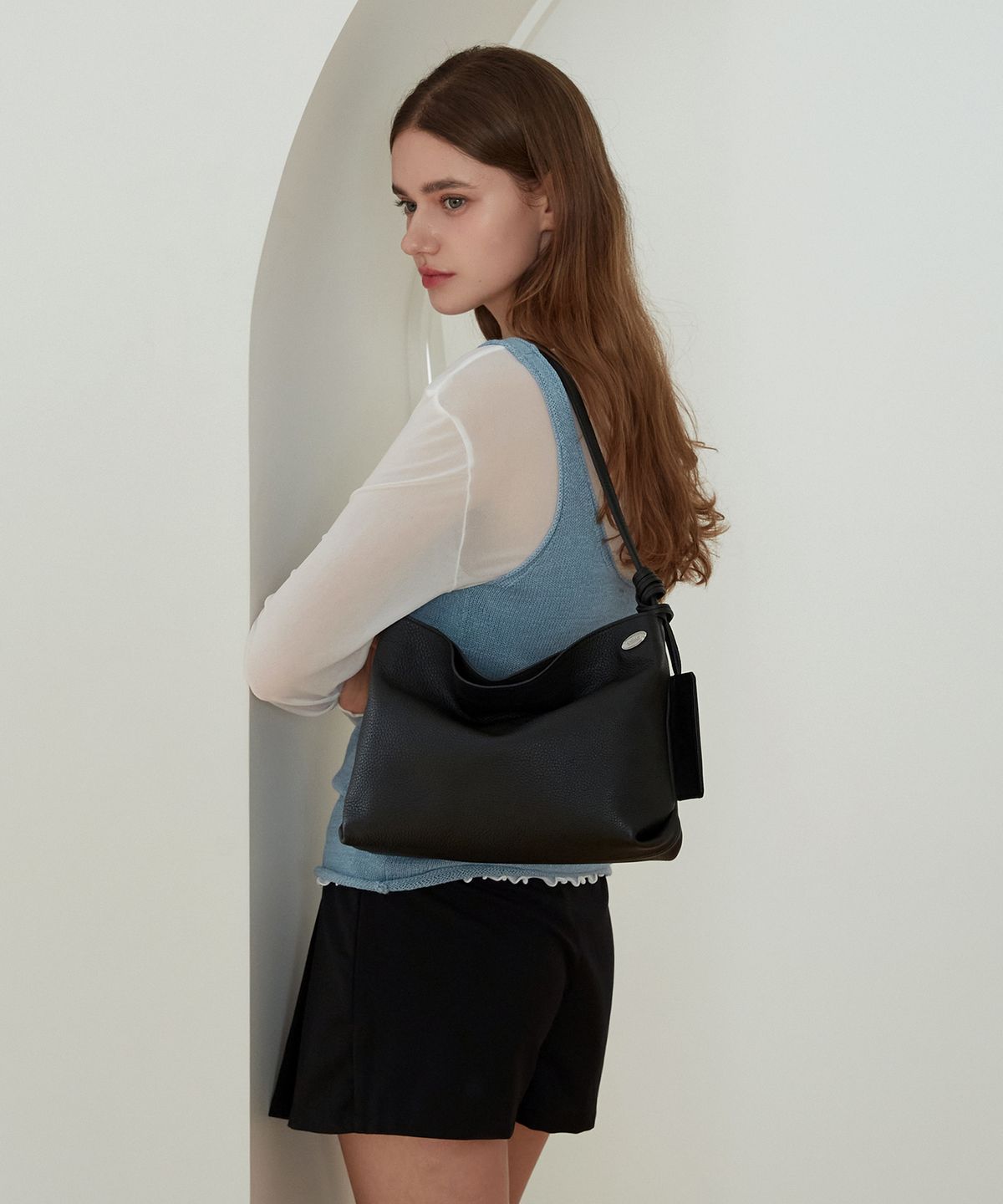 벨류엣(VALLUAT) Noette bag_Black