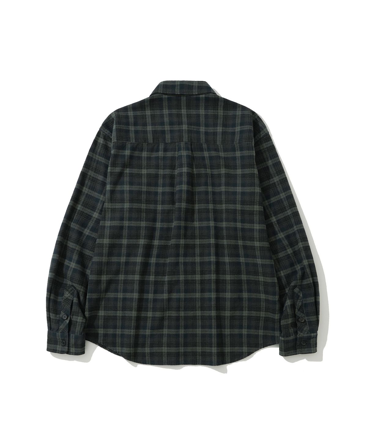 시도(SIIIIDO) LUCA VGD SOFT GREEN CHECK SHIRT #1
