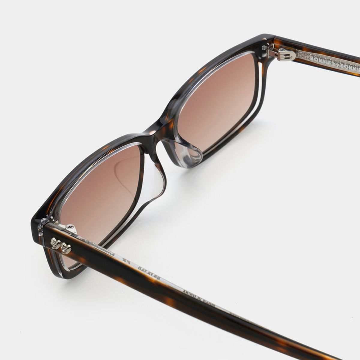 보니 클라이드(BONNIE CLYDE) 보이프렌드 Boyfriend 2 Layered Tortoise & Brown Gradient
