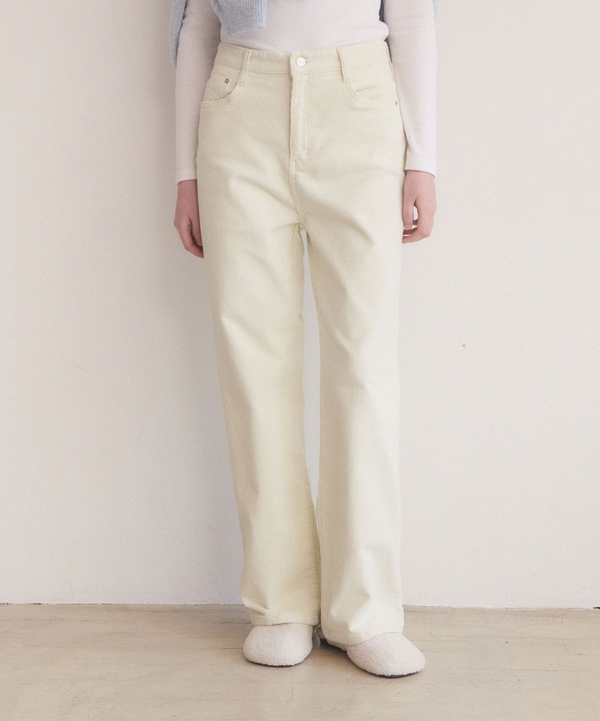 어다울(ADAUL) Corduroy straight fit pants - 3color