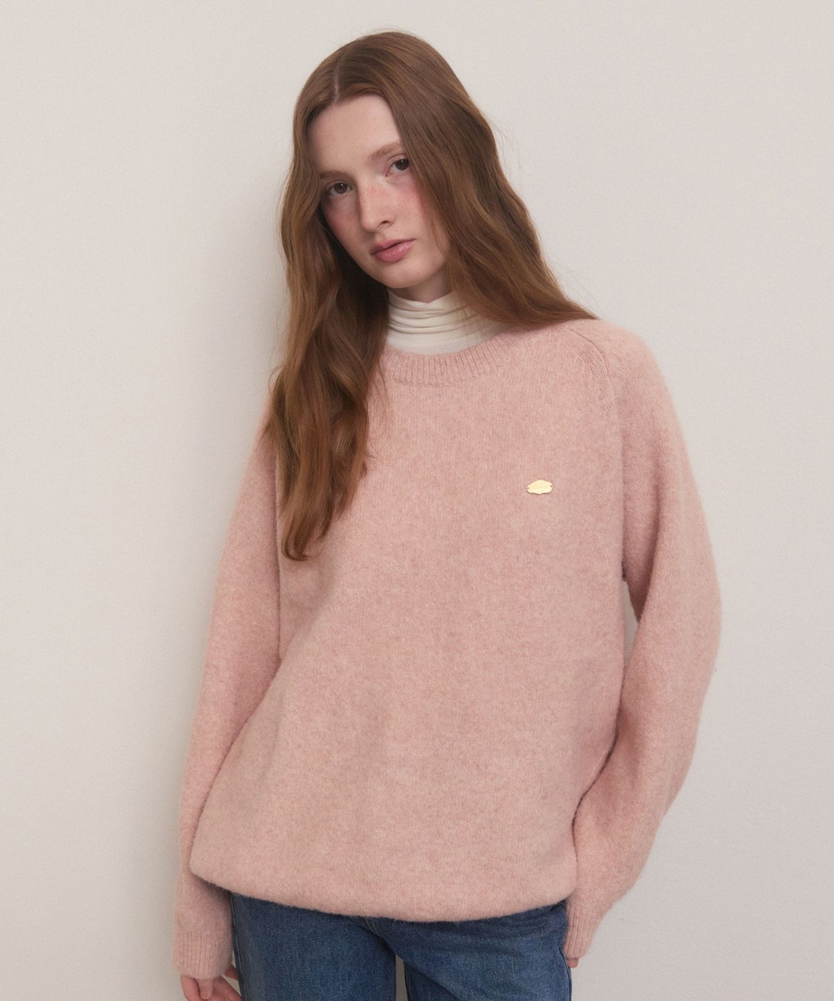 어다울(ADAUL) Reglan lambs wool over fit knit - 7color