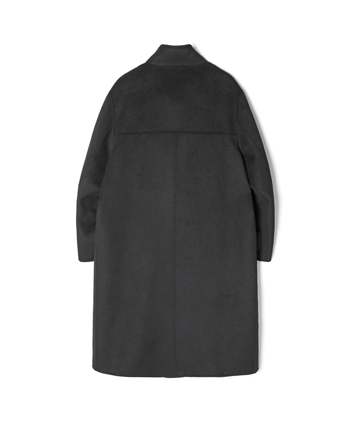애드호크(ADHOC) 남성 하이넥 더플 코트 (BLACK) (HBAHC11)