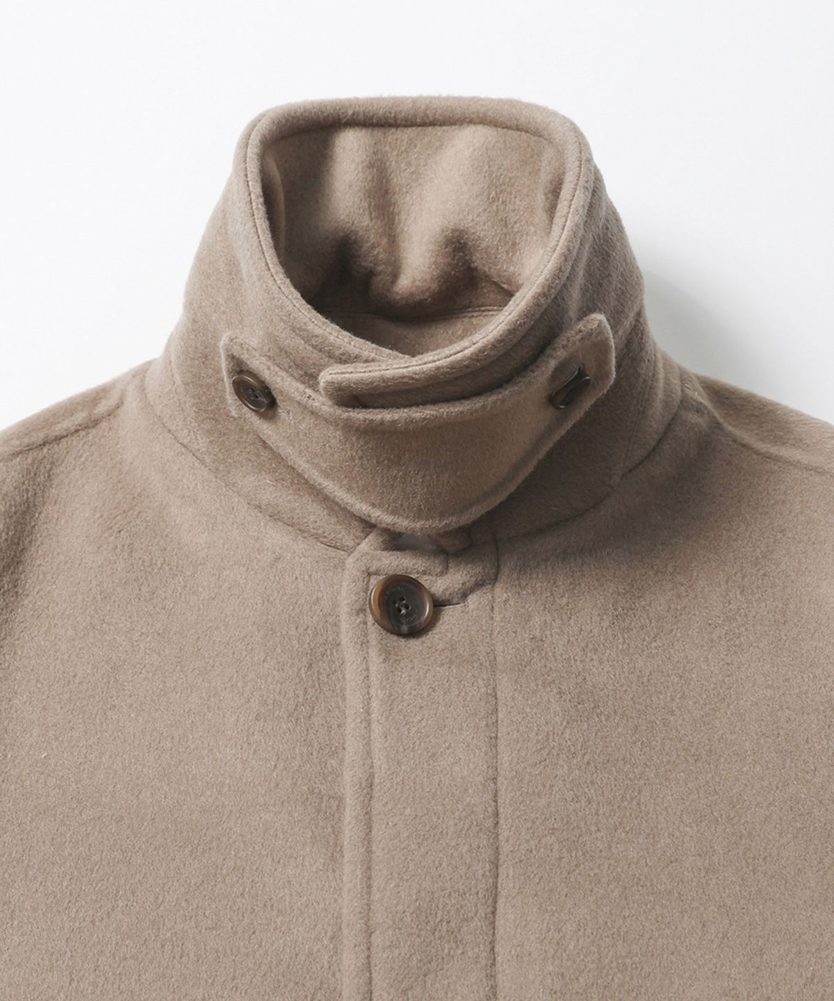 애드호크(ADHOC) 남녀공용 세미오버 발마칸 코트 (DK-BEIGE) (HBAHCA1)